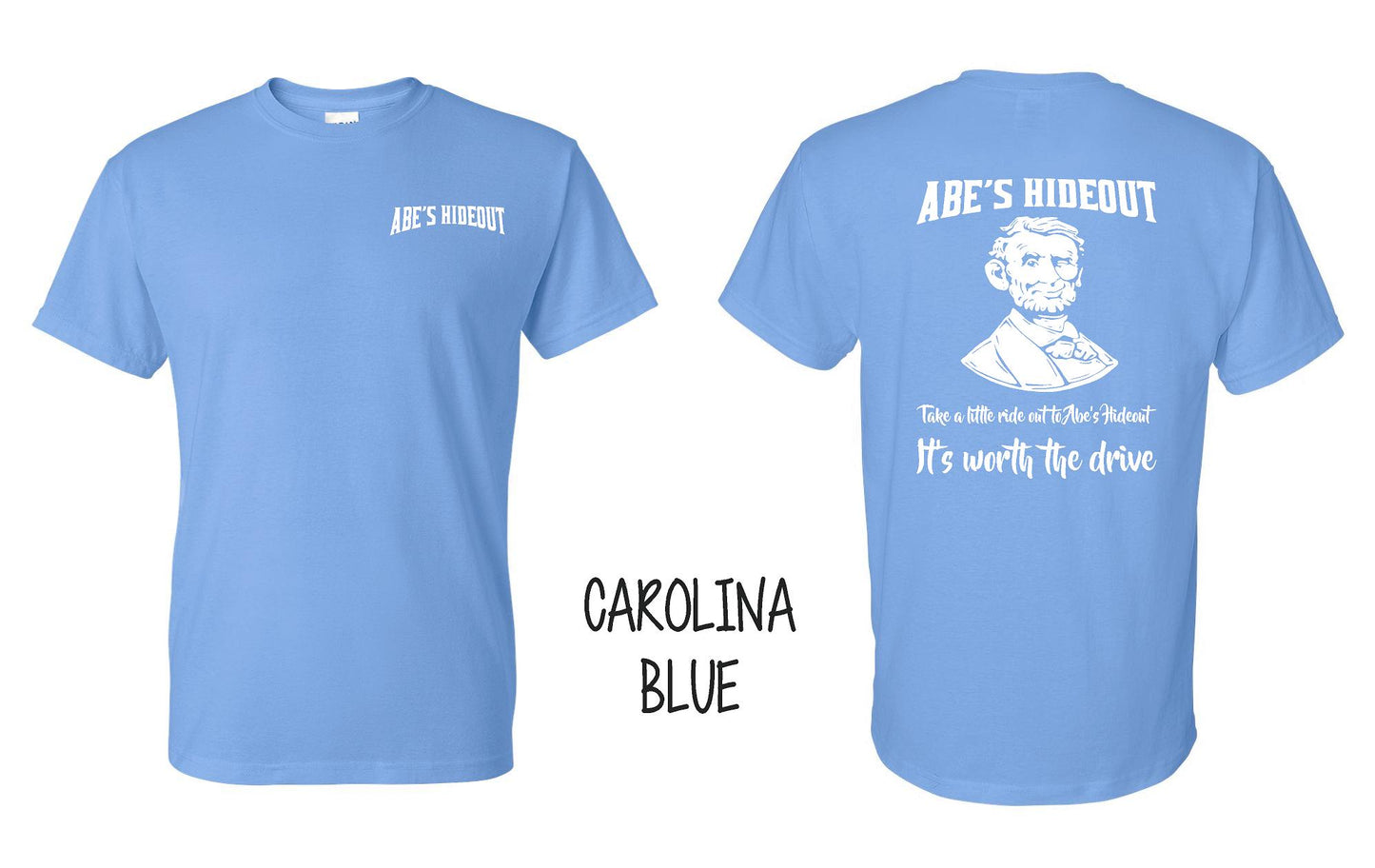 ABE'S HIDEOUT TSHIRT (P.8000)