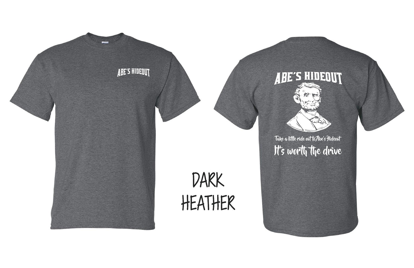 ABE'S HIDEOUT TSHIRT (P.8000)