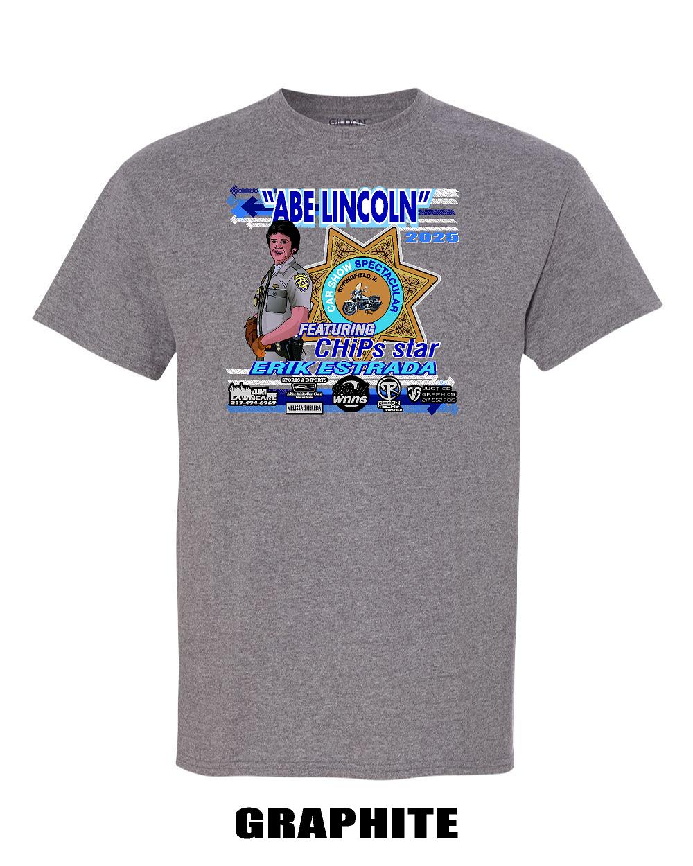 Abe Lincoln Car Show 2025 T-Shirt (P.8000)