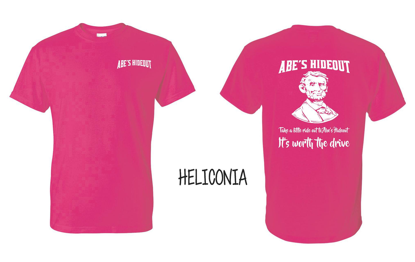 ABE'S HIDEOUT TSHIRT (P.8000)