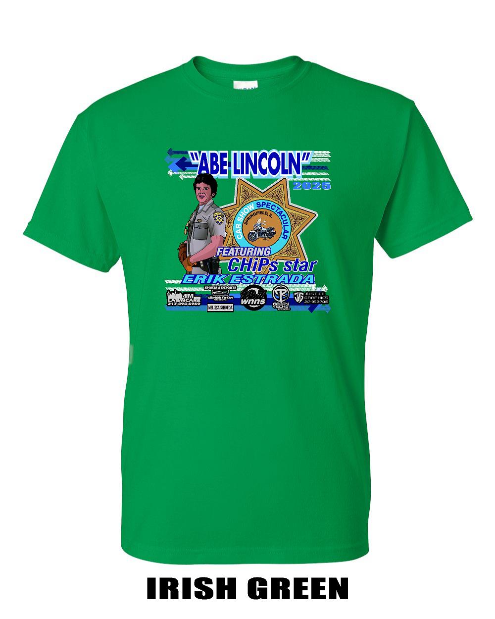 Abe Lincoln Car Show 2025 T-Shirt (P.8000)