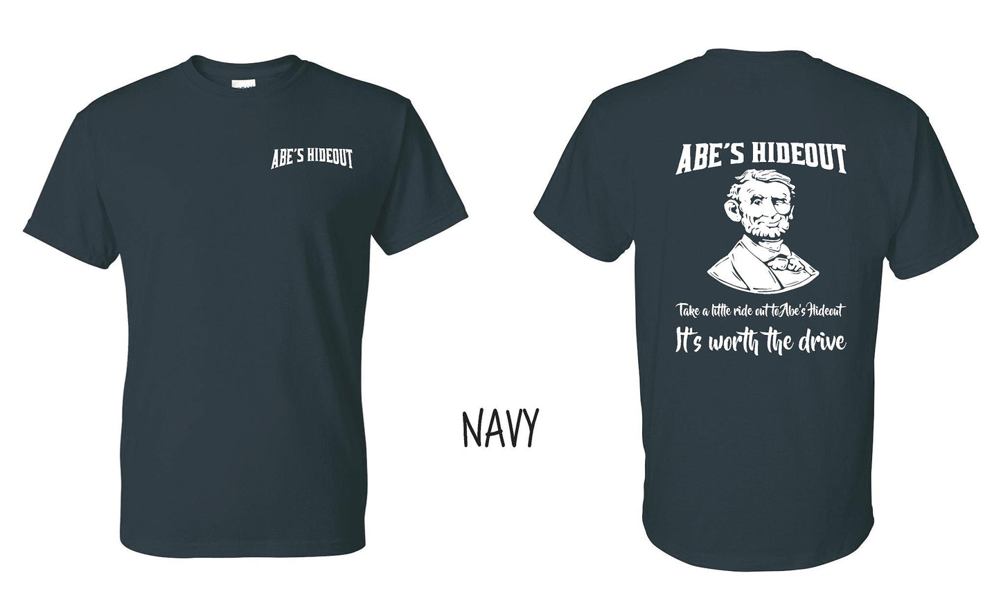 ABE'S HIDEOUT TSHIRT (P.8000)