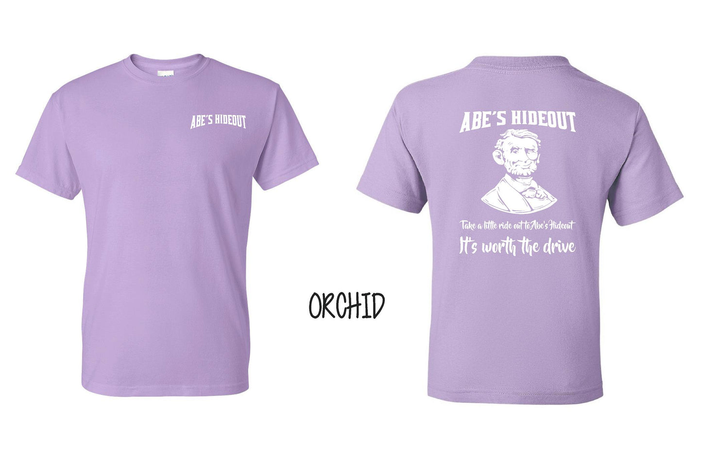 ABE'S HIDEOUT TSHIRT (P.8000)