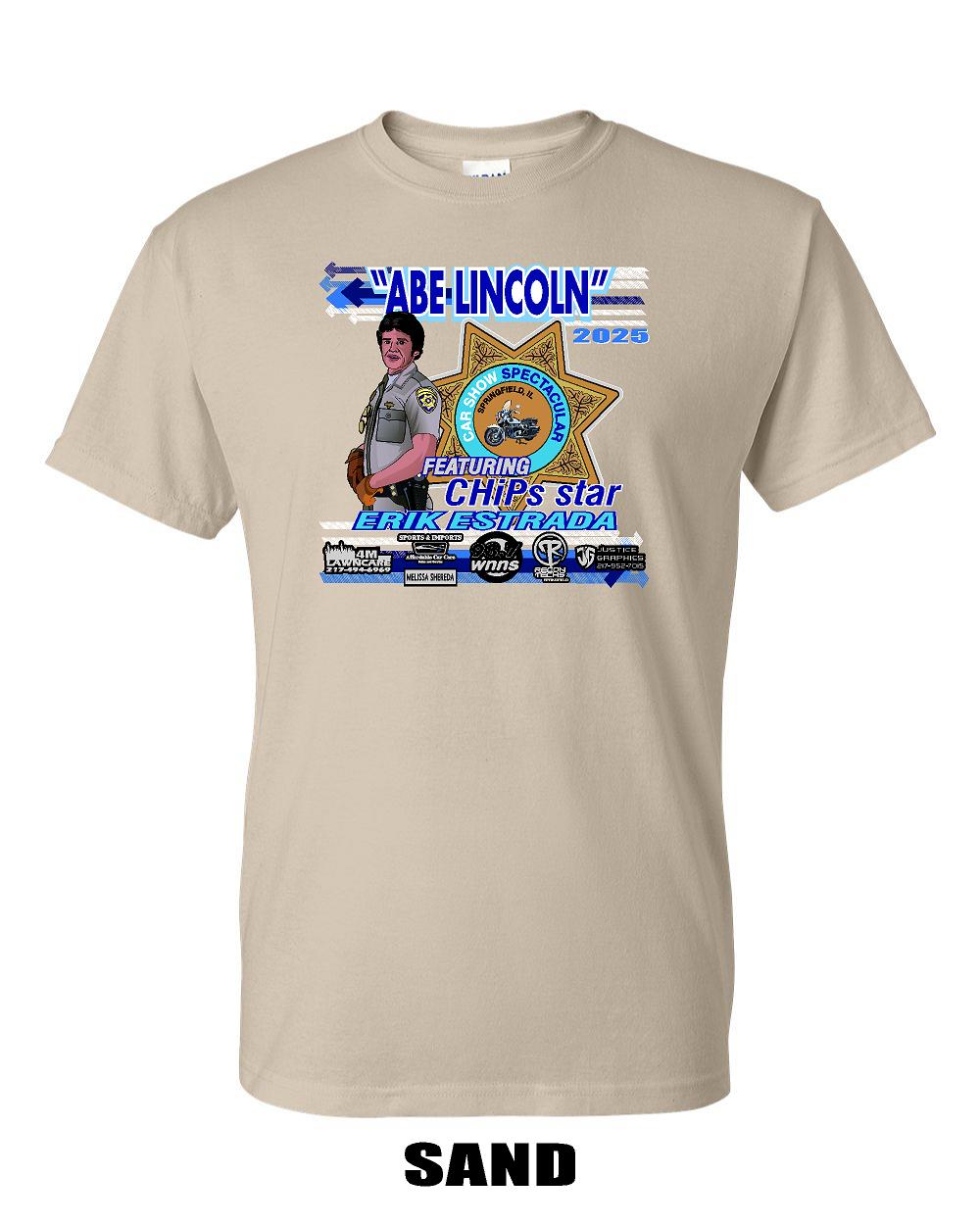 Abe Lincoln Car Show 2025 T-Shirt (P.8000)