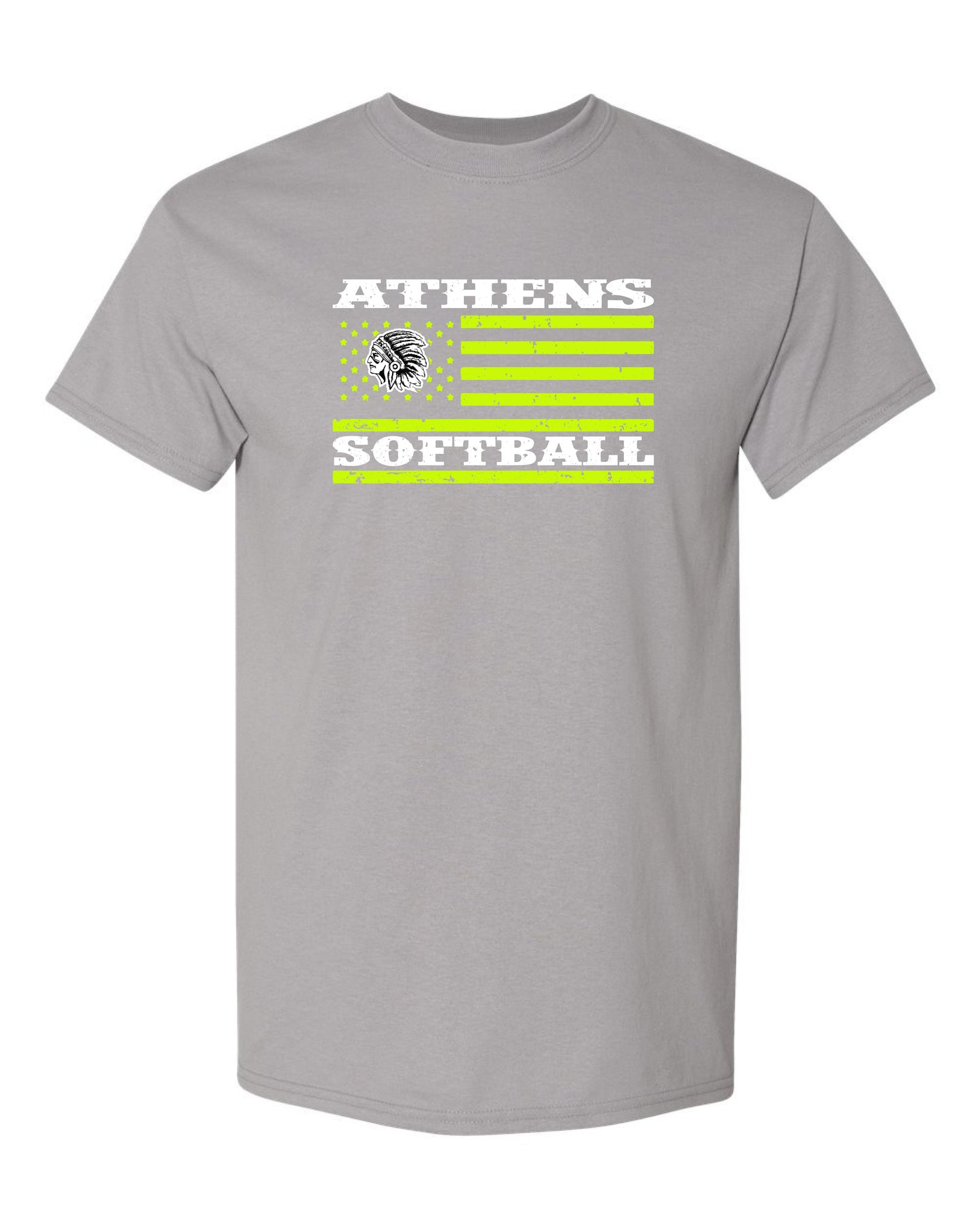 ATHENS JUNIOR HIGH SOFTBALL YOUTH/UNISEX TSHIRT (P.8000/8000B)