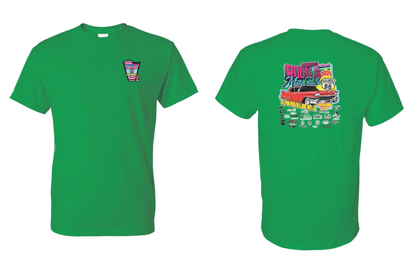 23RD ANNUAL ROUTE 66 MOTHER ROAD FESTIVAL 2024 UNISEX TSHIRT (P.8000)