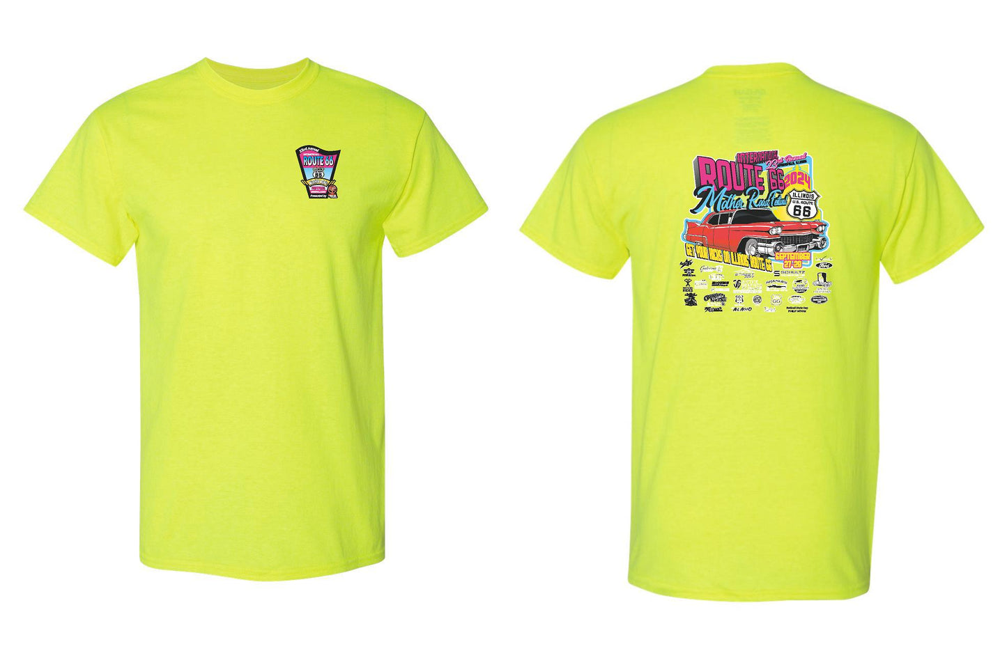 23RD ANNUAL ROUTE 66 MOTHER ROAD FESTIVAL 2024 UNISEX TSHIRT (P.8000)