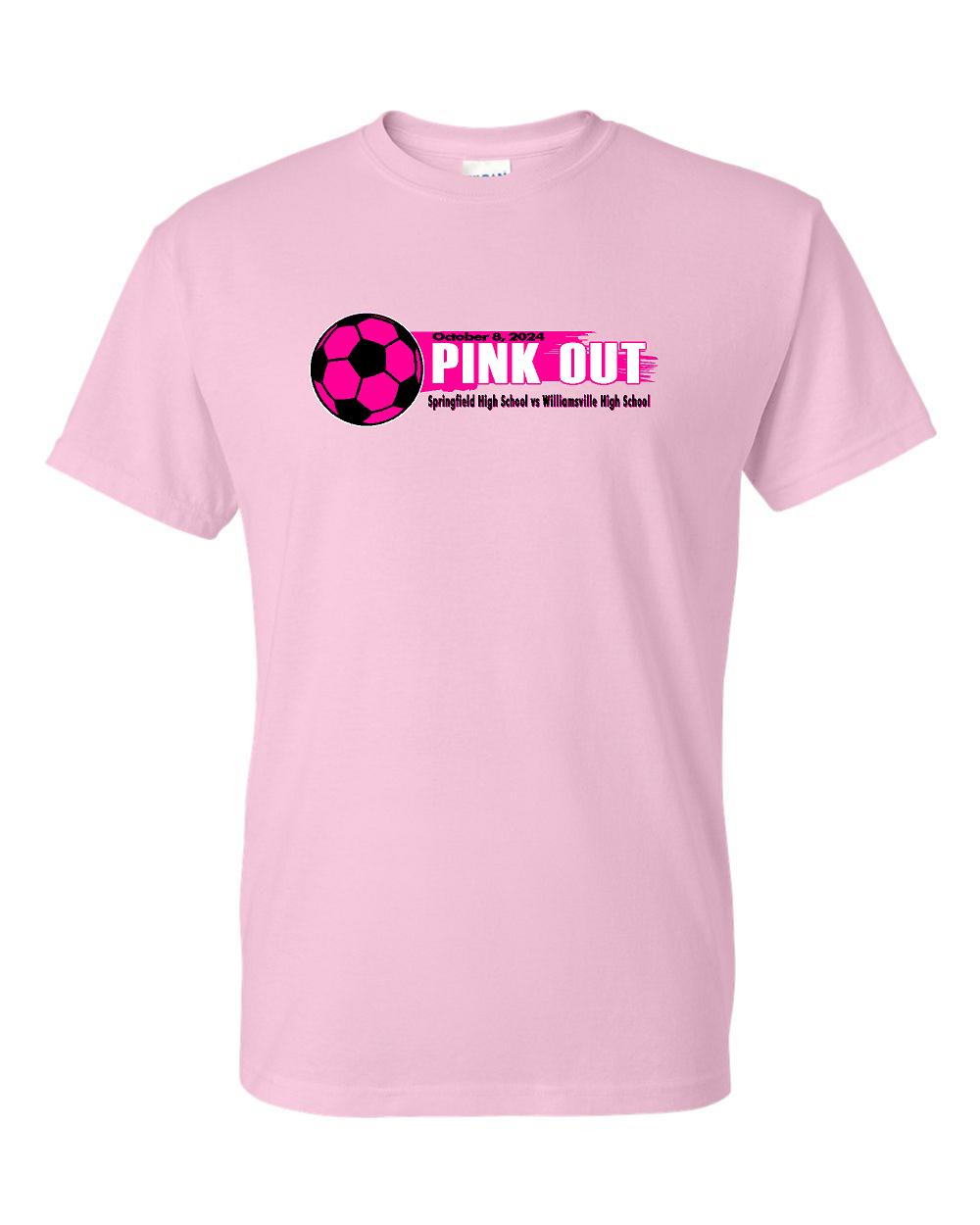 Williamsville PINK OUT UNISEX TSHIRT (P.8000/8000B)