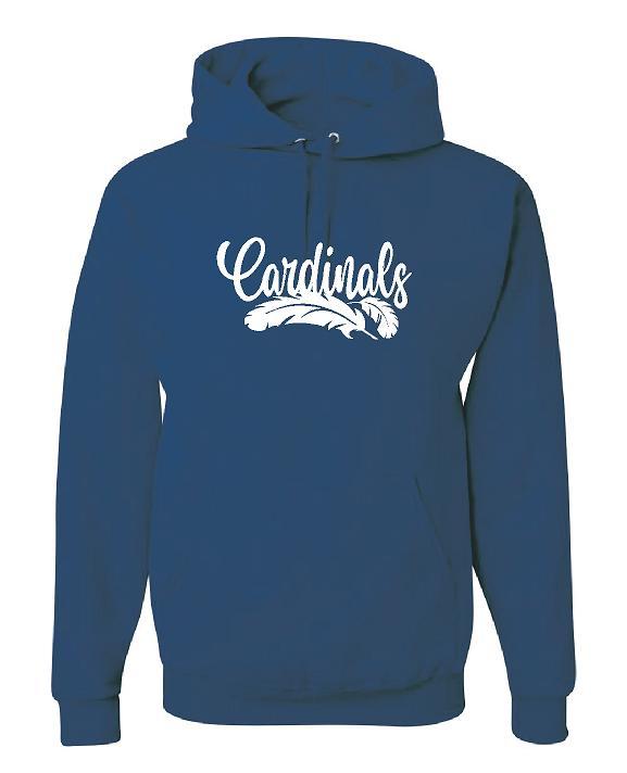 PP CARDINALS UNISEX HOODIE (P.996MR)