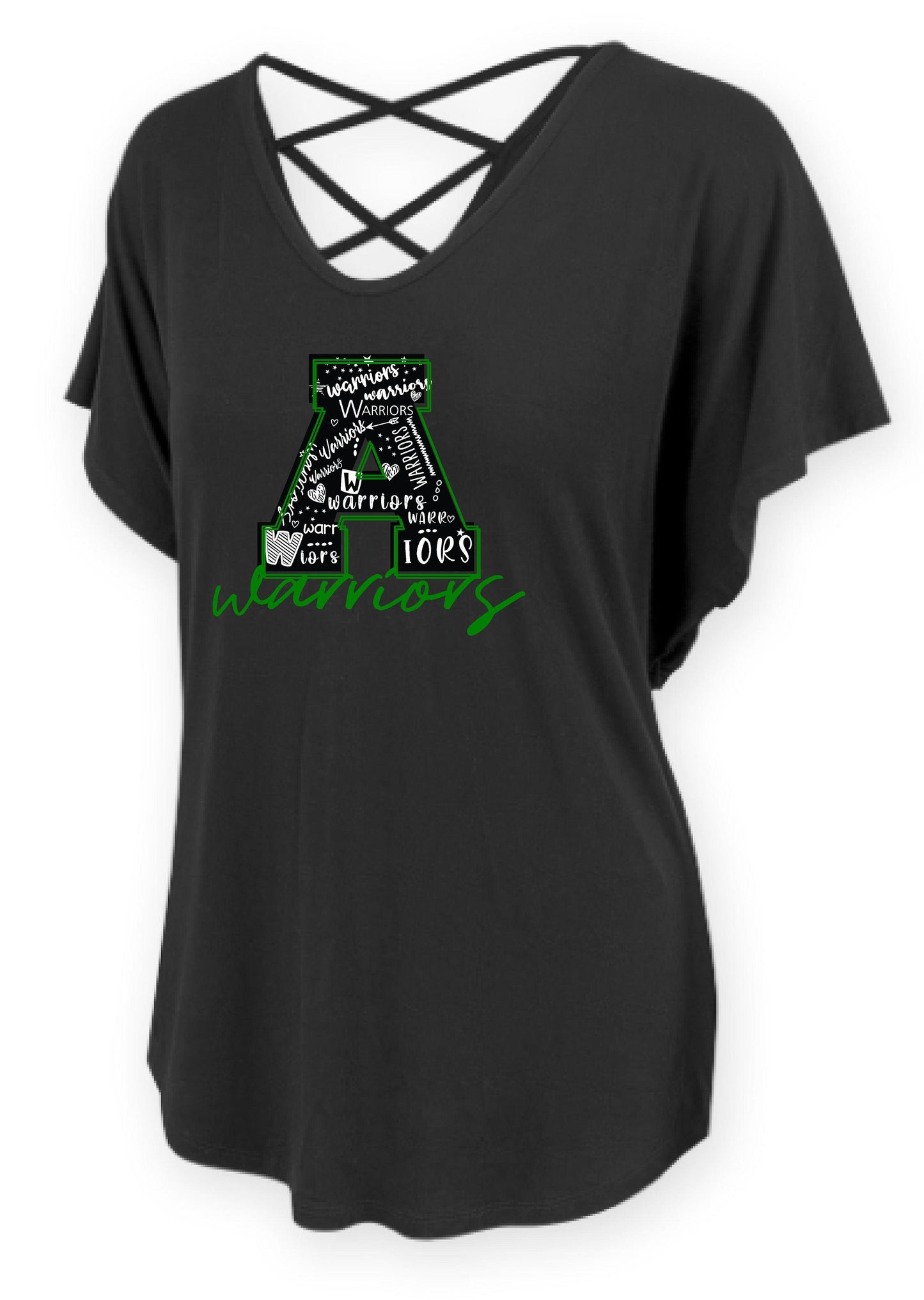 ATHENS BOOSTERS WOMENS DOLMAN T-SHIRT (P.ABB.ANNALEE)