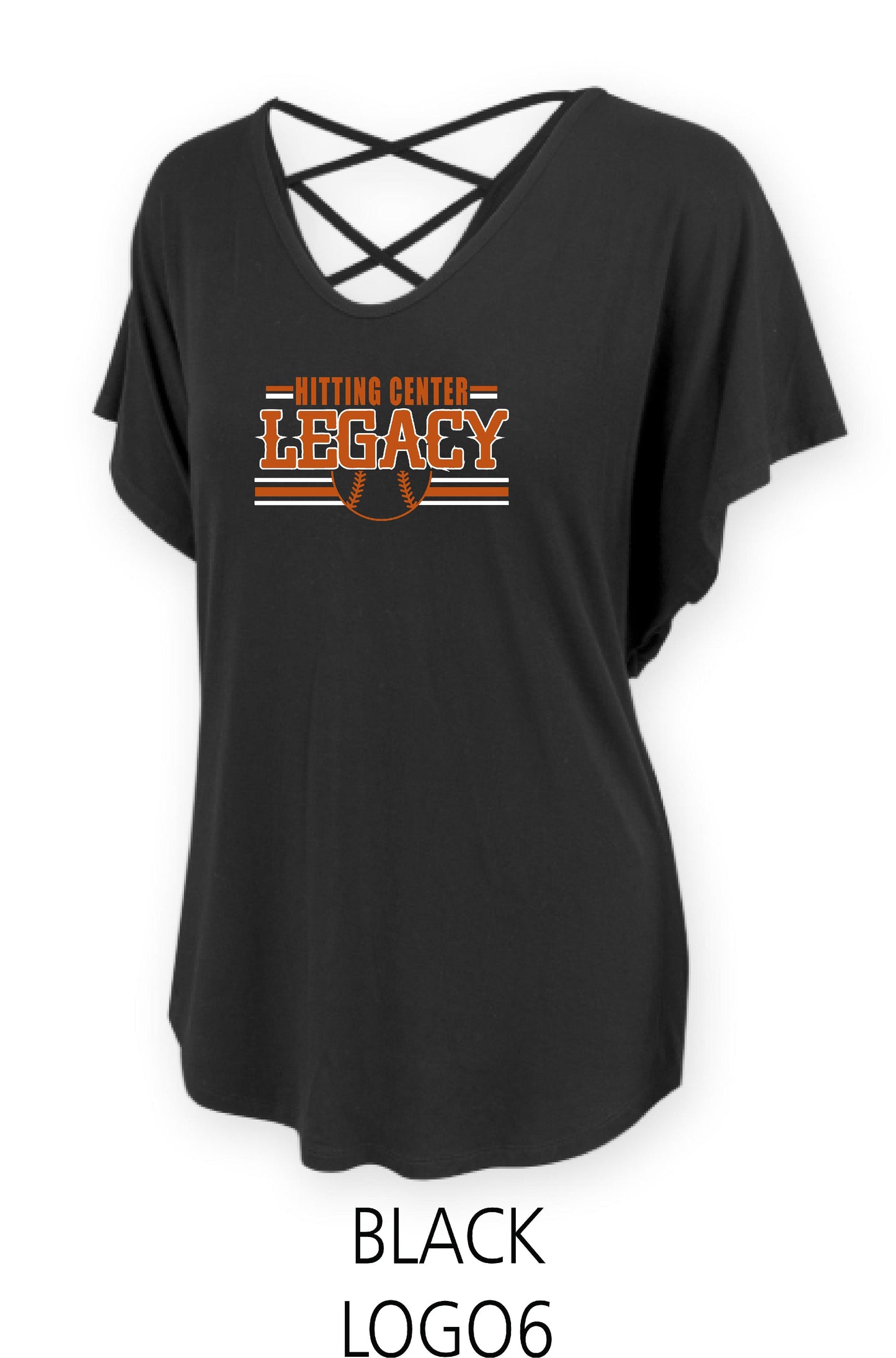 Hitting Center Legacy Softball WOMENS DOLMAN T-SHIRT (P.ABB.ANNALEE)