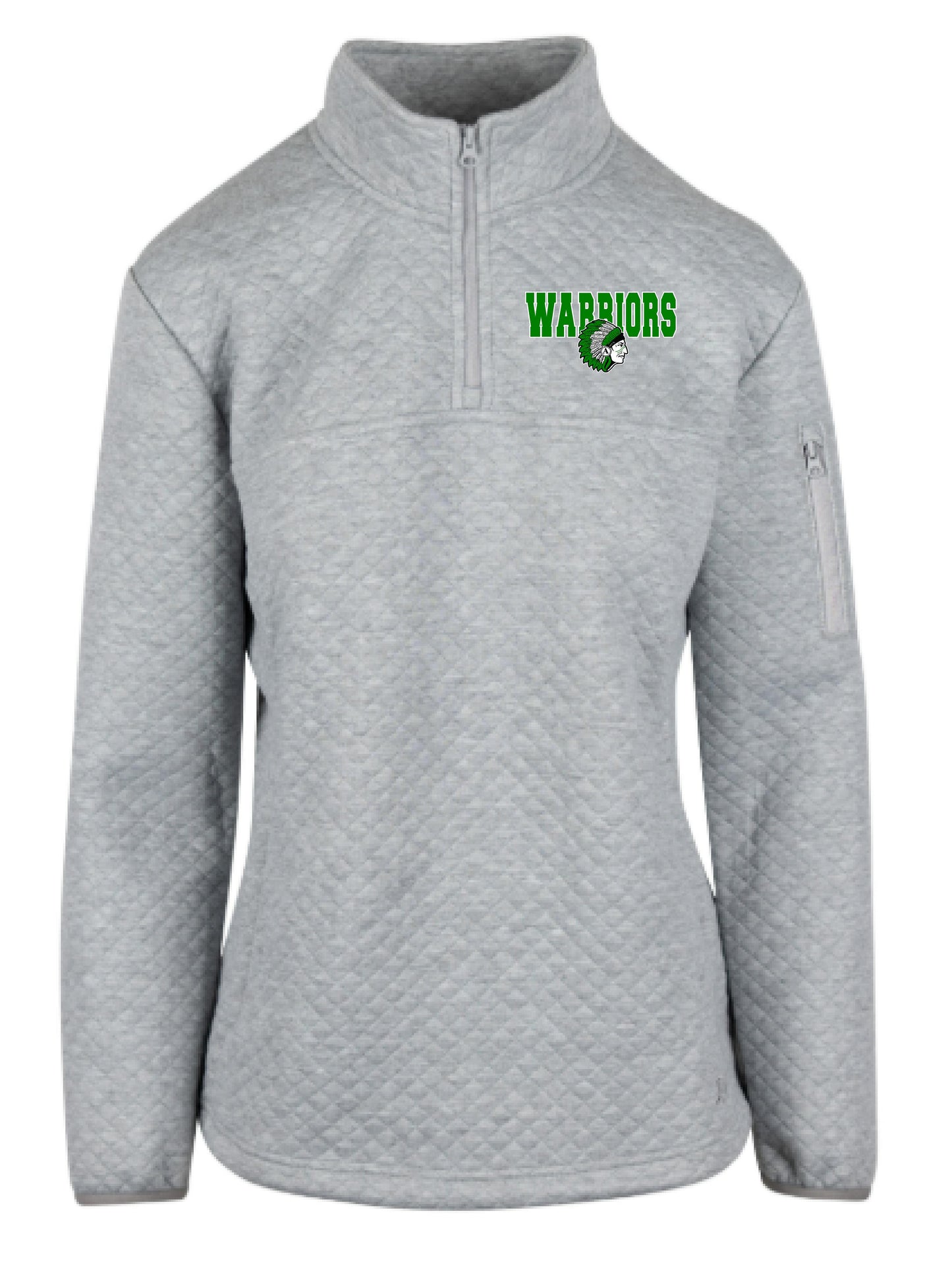 ATHENS BOOSTERS WOMEN'S QUILTED 1/4 ZIP (E.ABB.ATHENA)