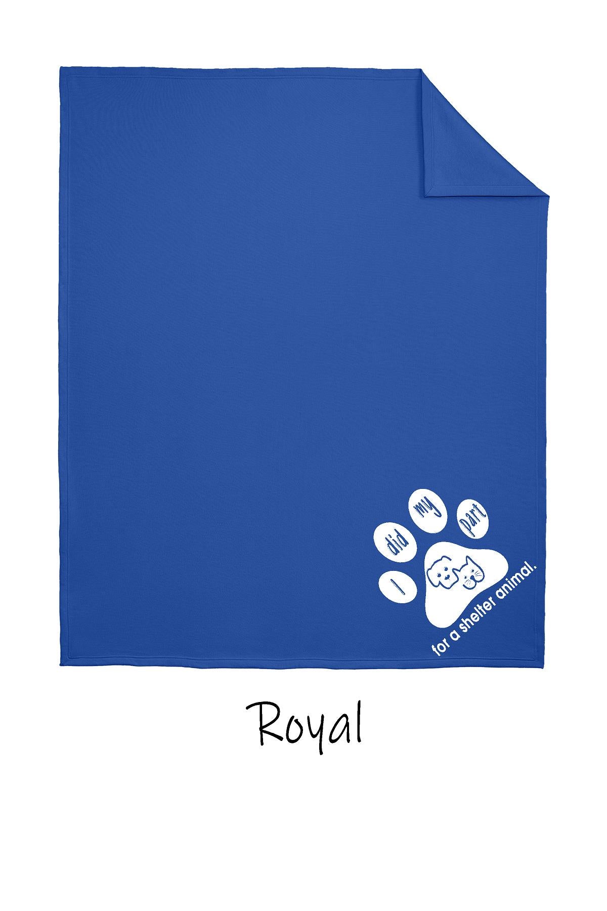 ANIMAL IN NEED PROJECT - Fleece Sweatshirt Blanket (P.BP78)