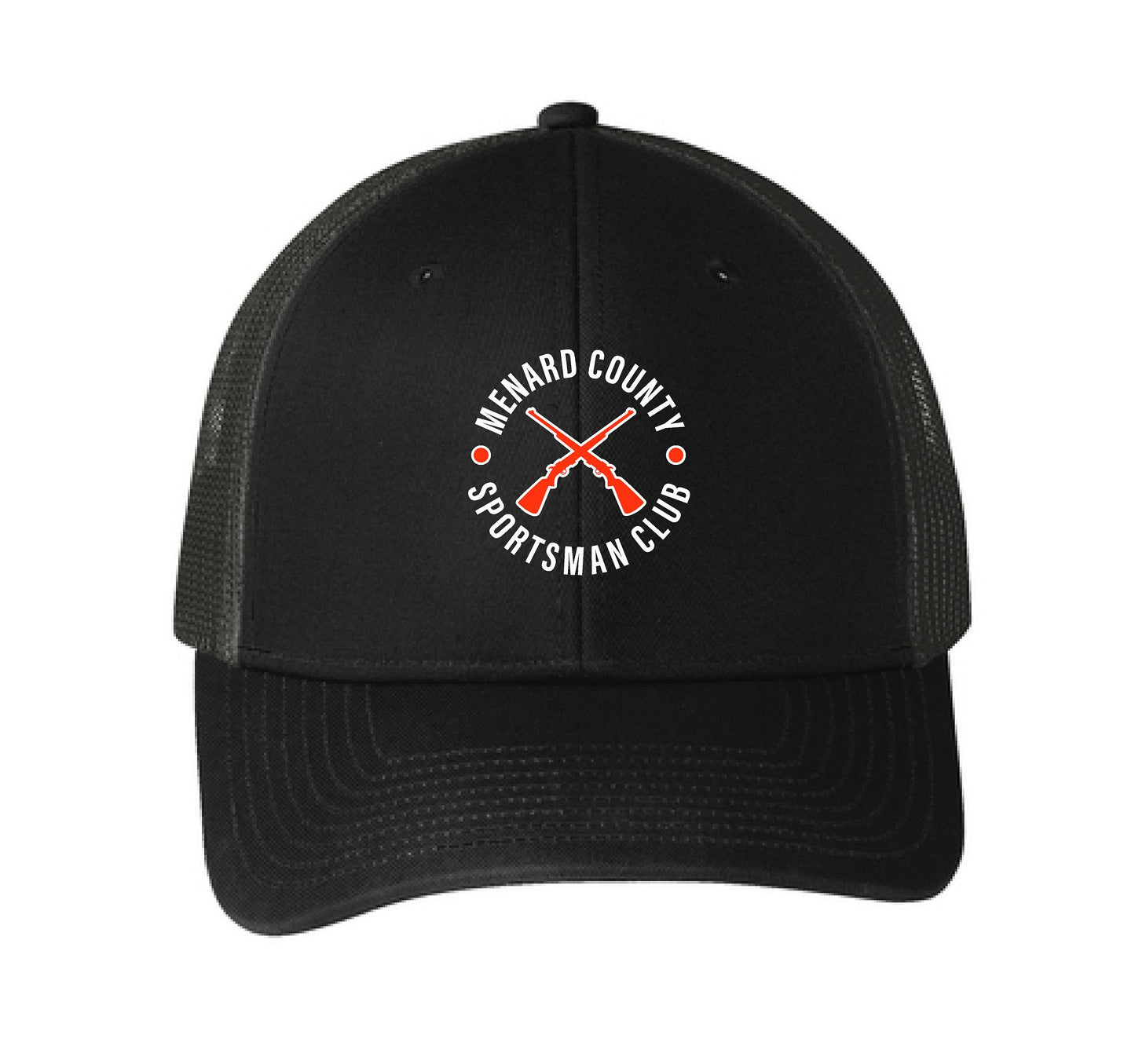 Menard County Sportsman Club Snapback Trucker Hat (E.C402)