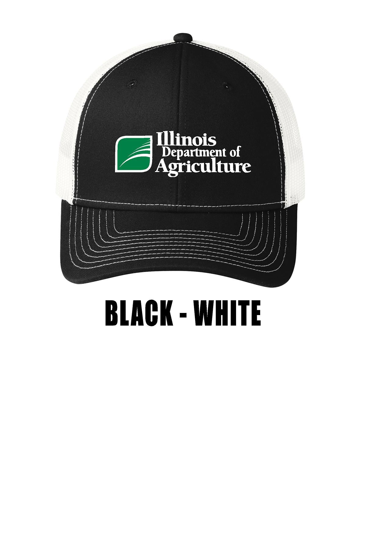Illinois Department of Agriculture Snapback Trucker Hat (E.C112)
