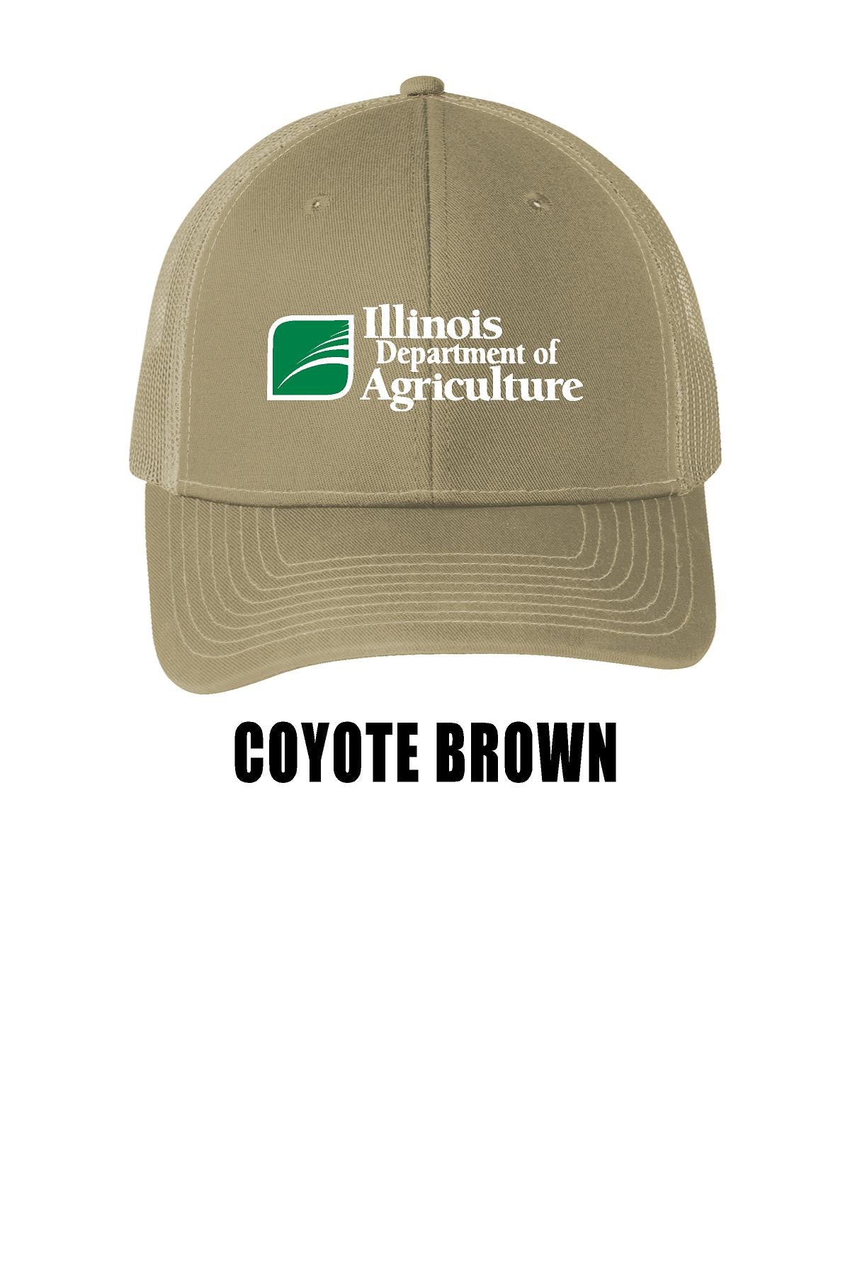 Illinois Department of Agriculture Snapback Trucker Hat (E.C112)