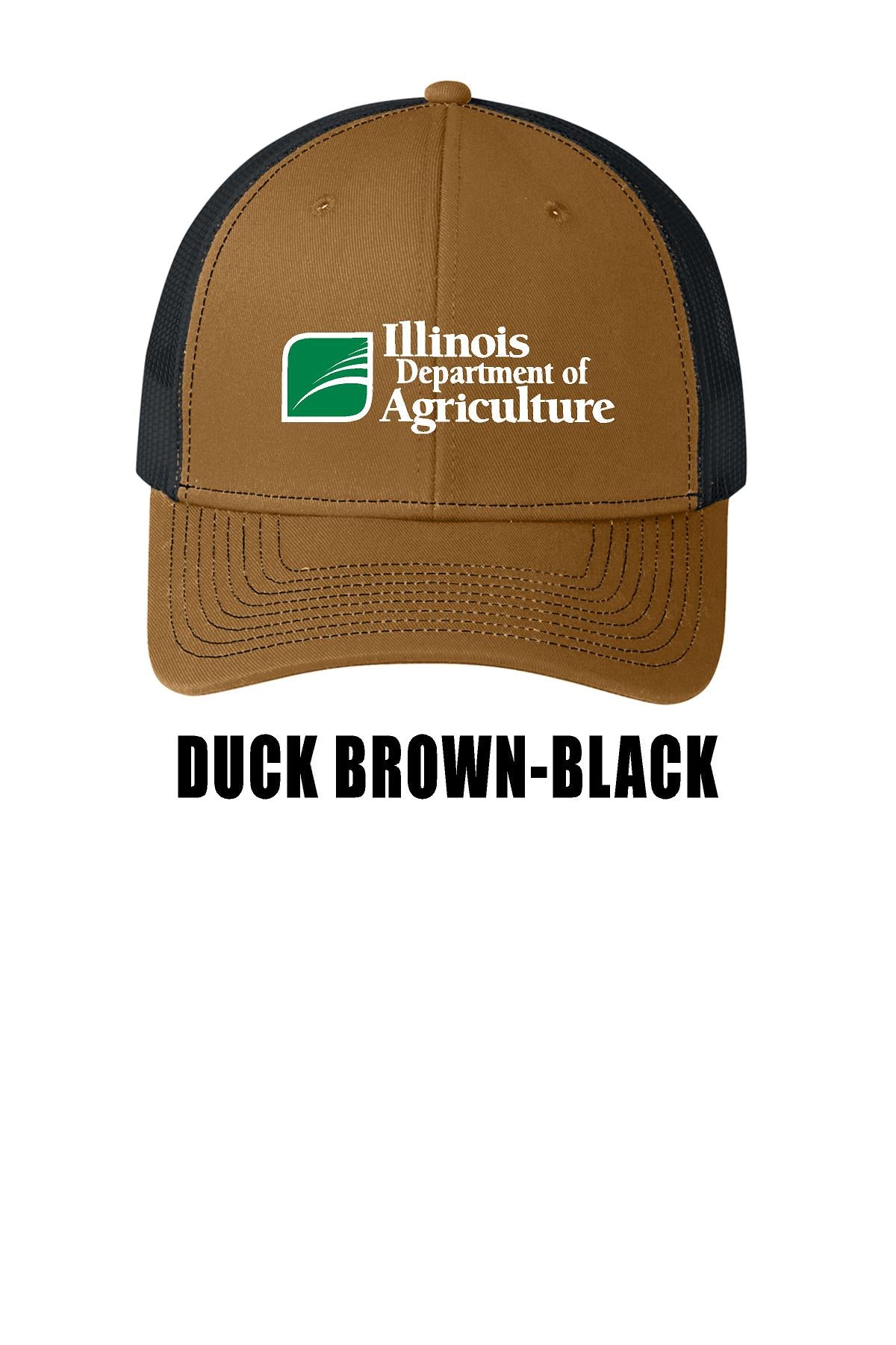 Illinois Department of Agriculture Snapback Trucker Hat (E.C112)