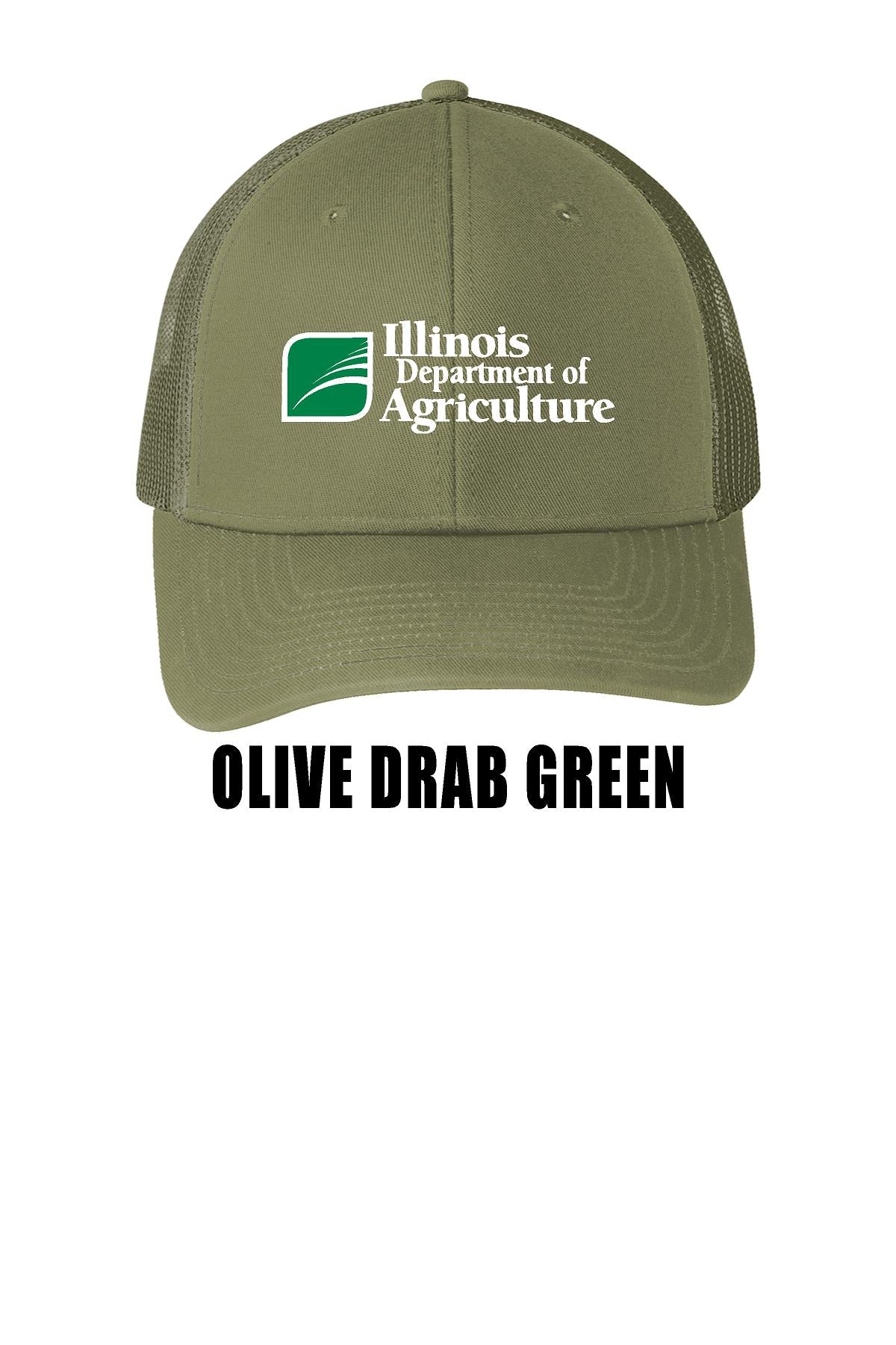Illinois Department of Agriculture Snapback Trucker Hat (E.C112)