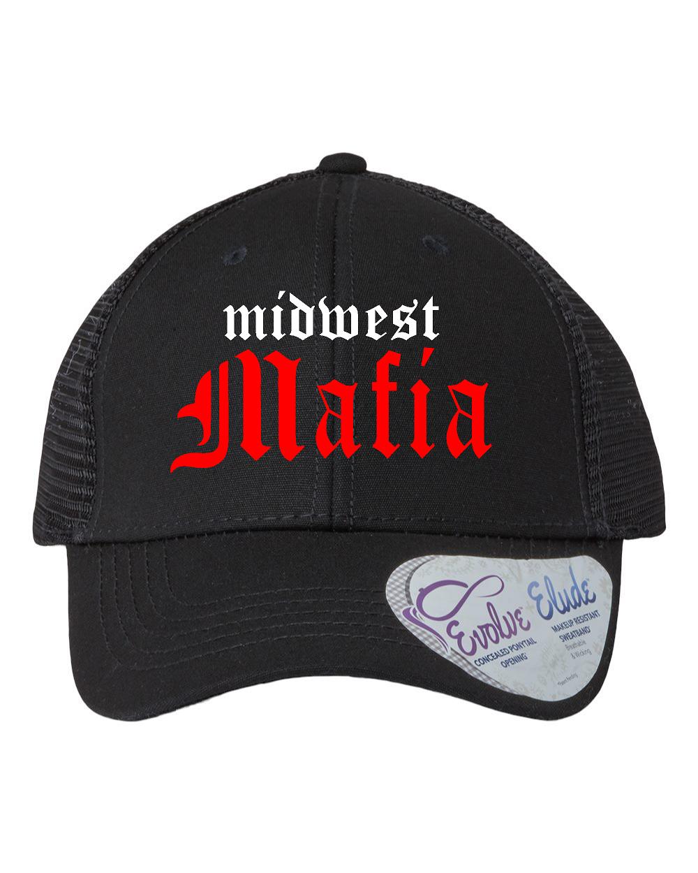 MAFIA BASEBALL/SOFTBALL WOMEN'S INFINITY PONYTAIL CAP (E. CHARLIE/HATTIE)