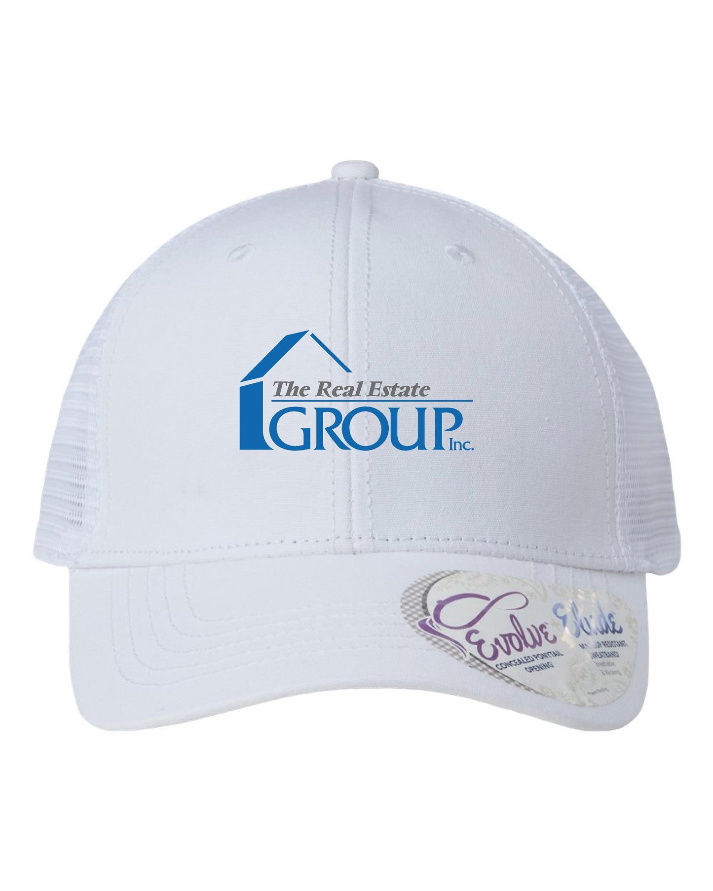The Real Estate Group WOMEN'S INFINITY PONYTAIL CAP (E. CHARLIE)