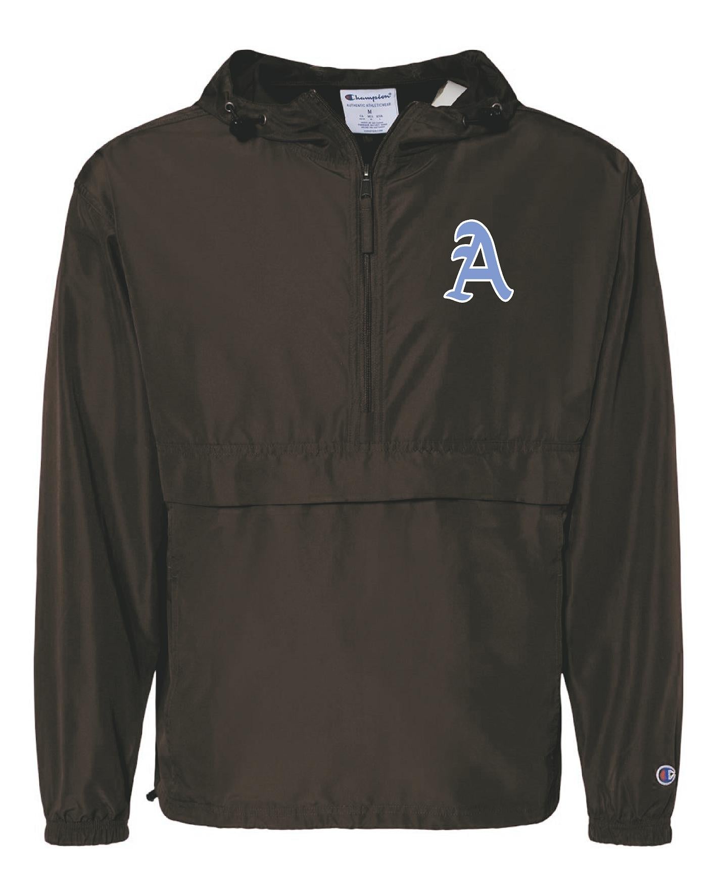 Arsenal Baseball Champion - Hooded Packable Quarter-Zip Jacket (E.CO200)
