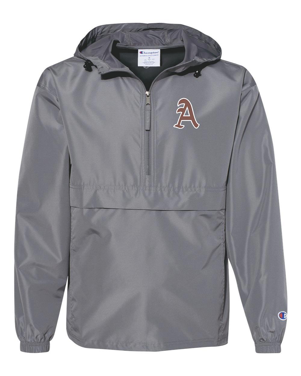 Arsenal Baseball Champion - Hooded Packable Quarter-Zip Jacket (E.CO200)