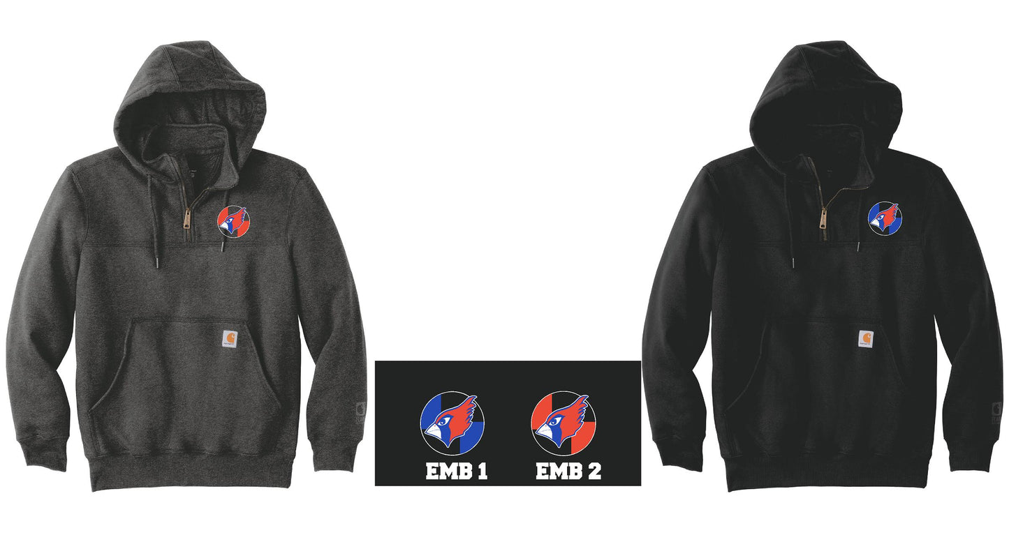 PP CARDINALS UNISEX CARHARTT HEAVYWEIGHT HOODIE (E.CT100617)