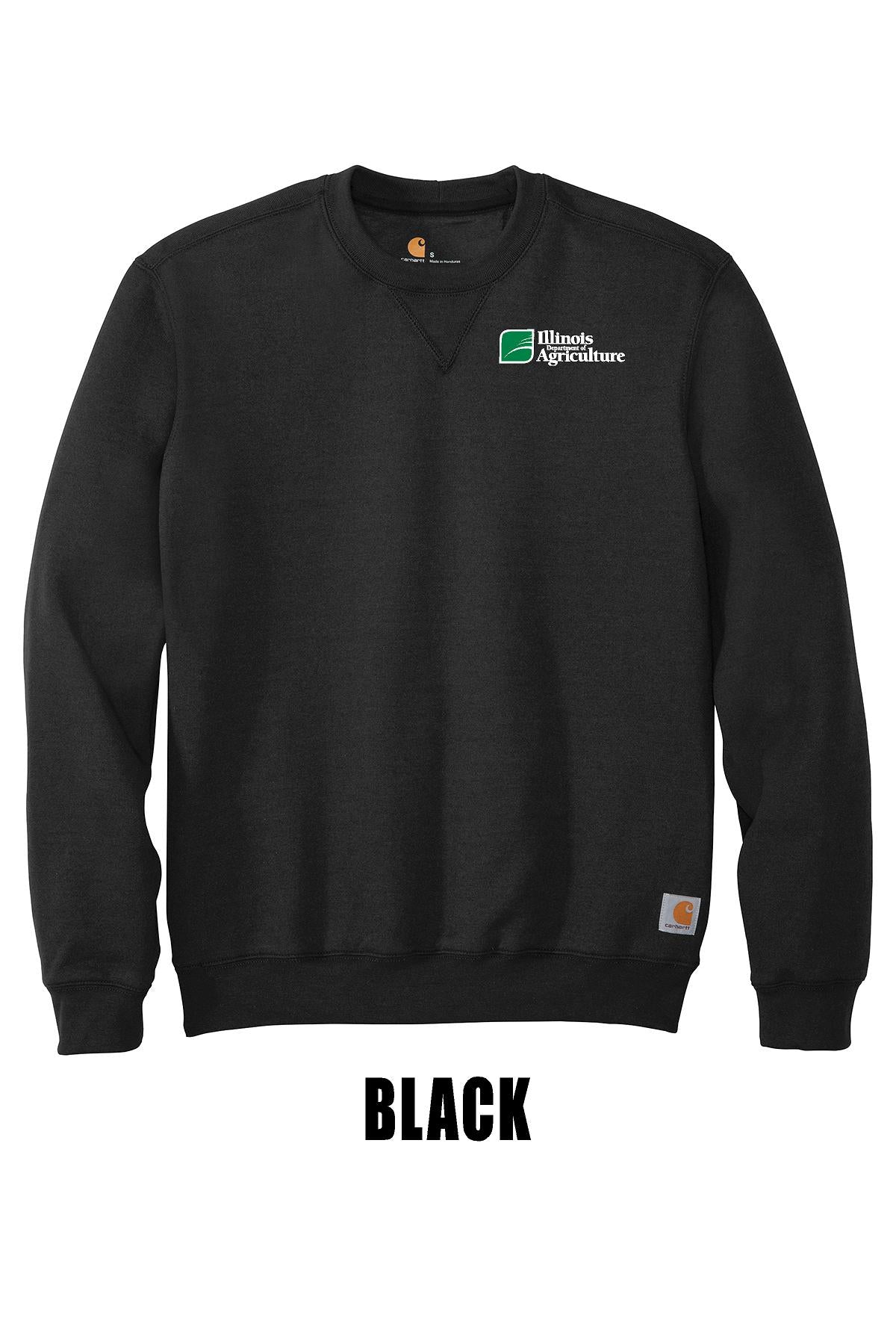 Illinois Department of Agriculture Carhartt ® Midweight Crewneck Sweatshirt (E.CTK124)