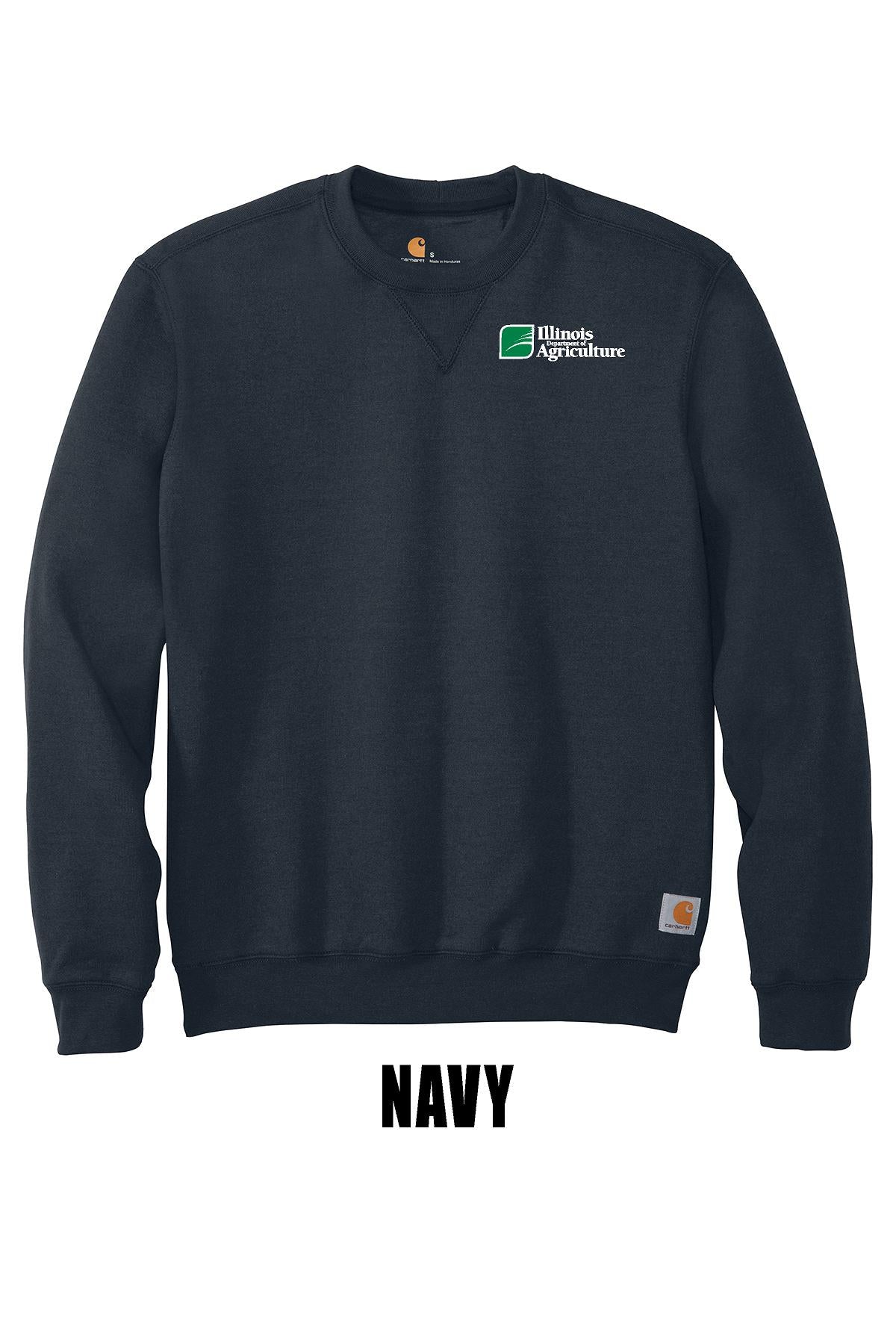 Illinois Department of Agriculture Carhartt ® Midweight Crewneck Sweatshirt (E.CTK124)