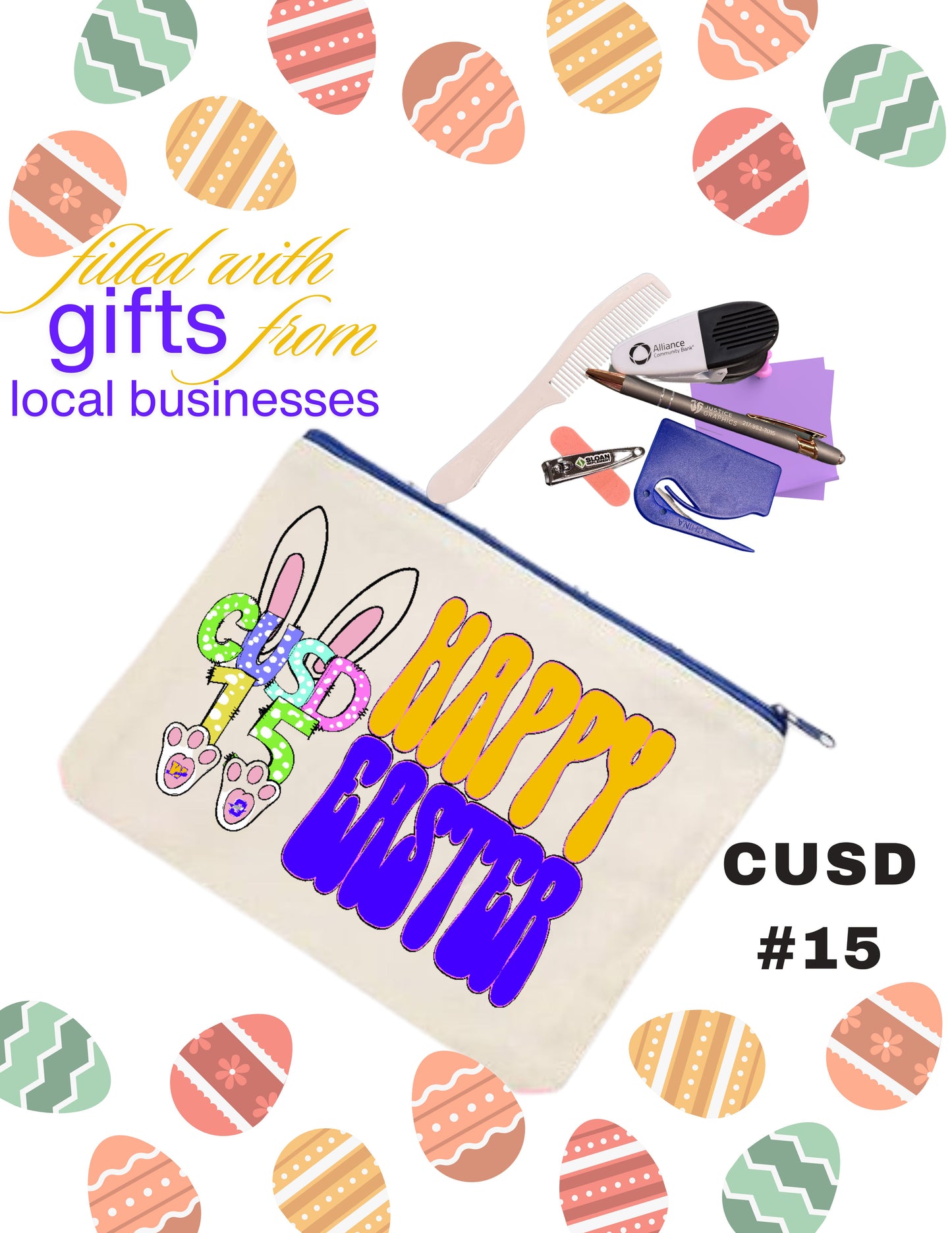 SPONSOR CUSD#15 TEACHER/STAFF FOR EASTER (P.AZN)