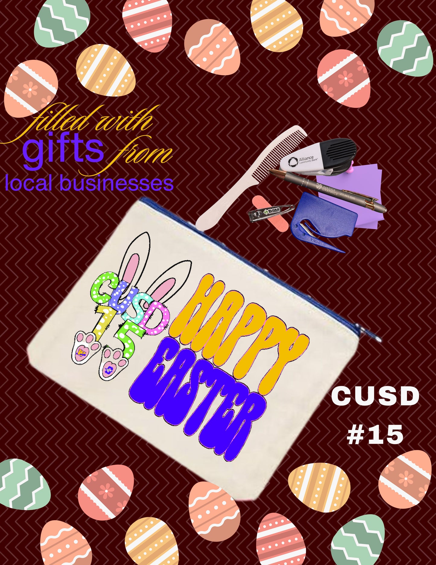 SPONSOR CUSD#15 TEACHER/STAFF FOR EASTER (P.AZN)