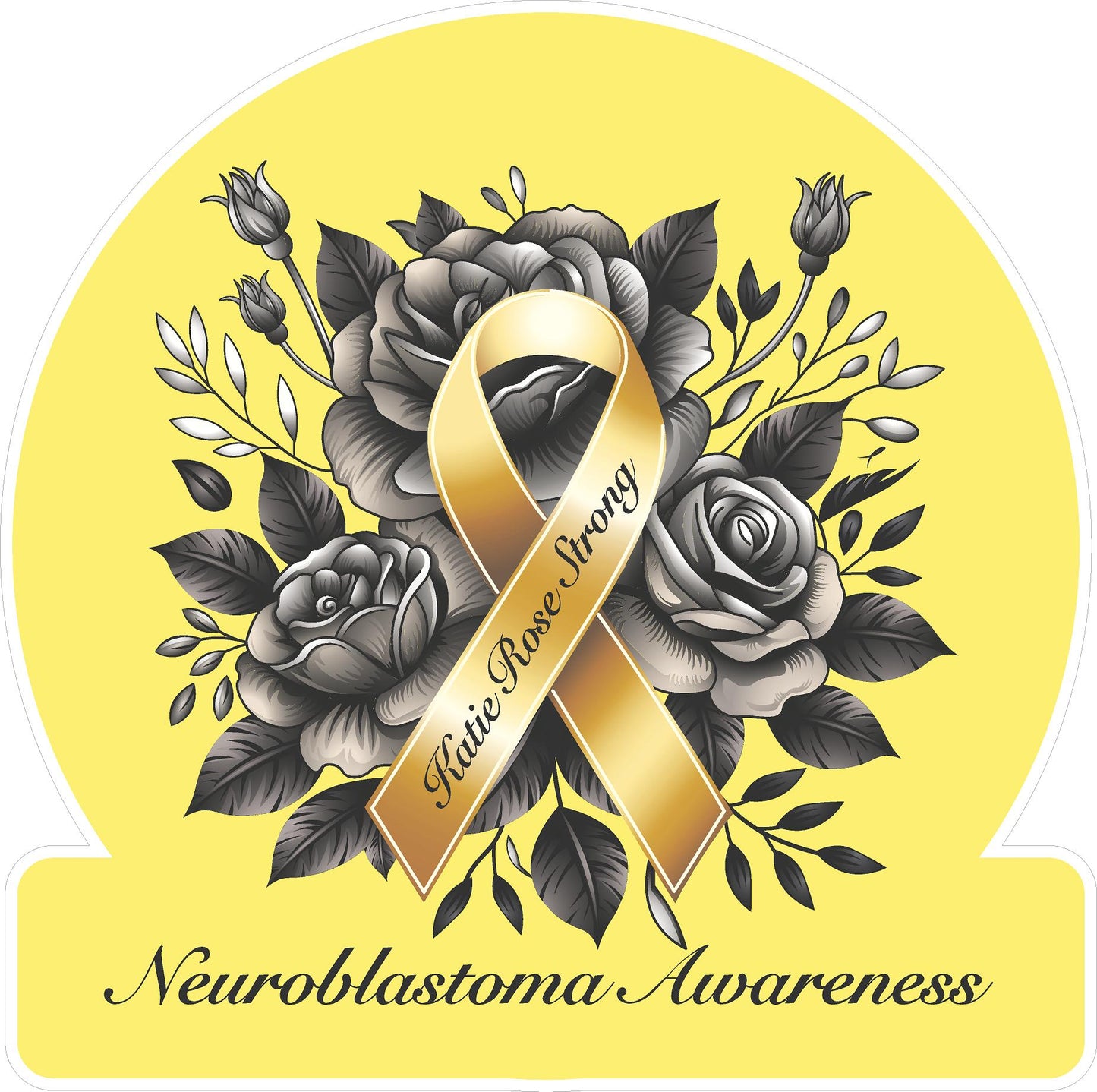 KATIE ROSE STRONG Decal