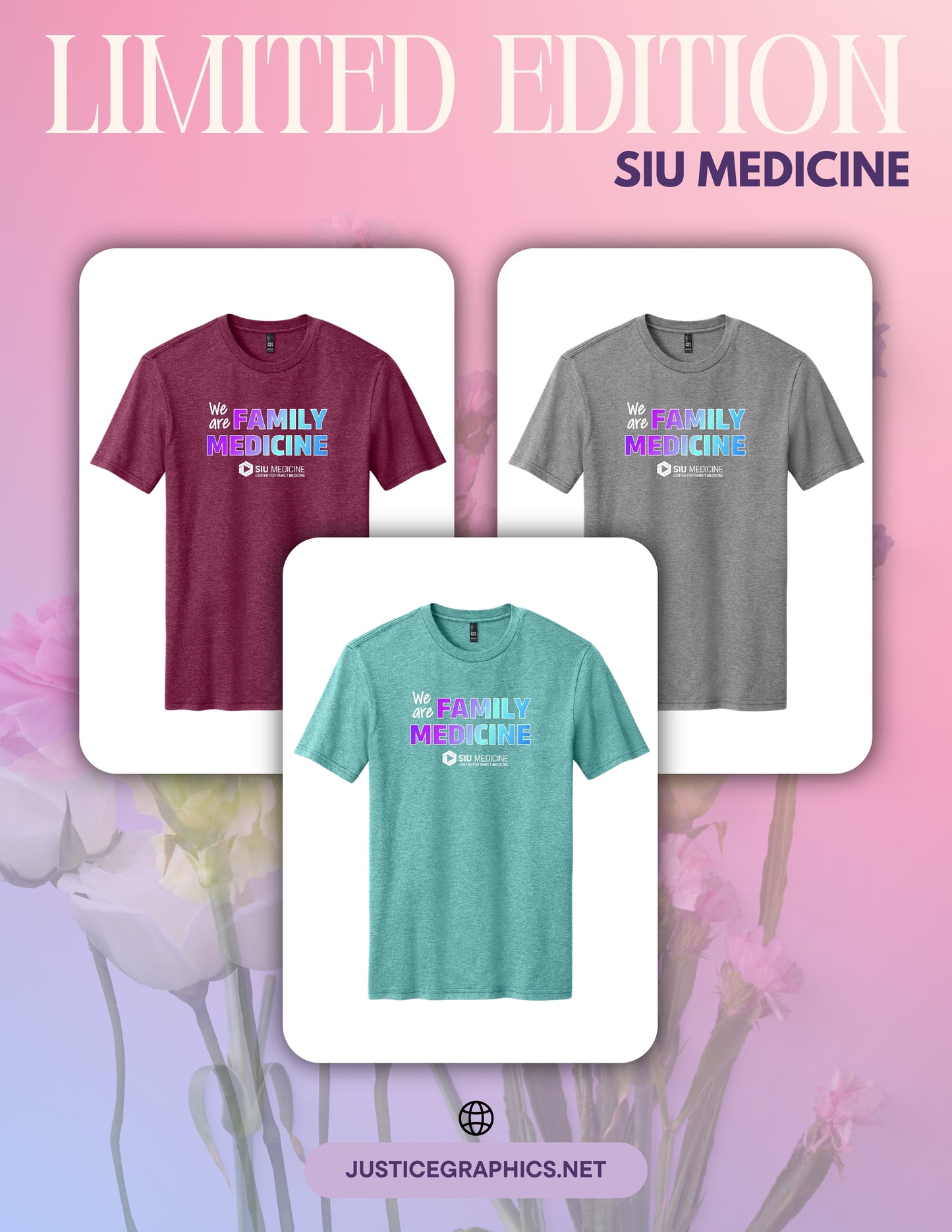 SIU Medicine LIMITED EDITION District ® Perfect Blend ® CVC Tee (P.DM108)