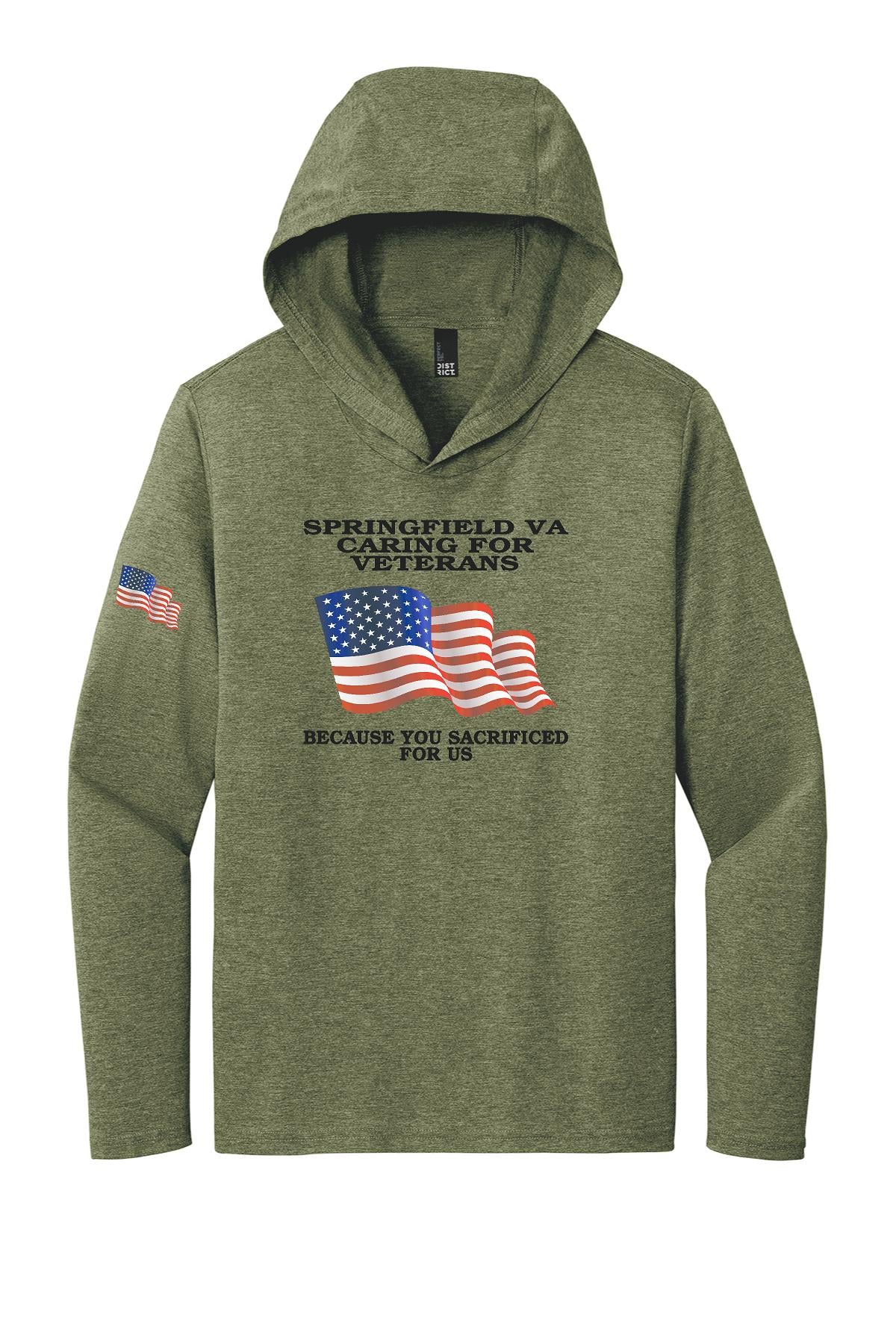SPRINGFIELD VA District ® Perfect Tri ® Long Sleeve Hoodie (P.DM139)