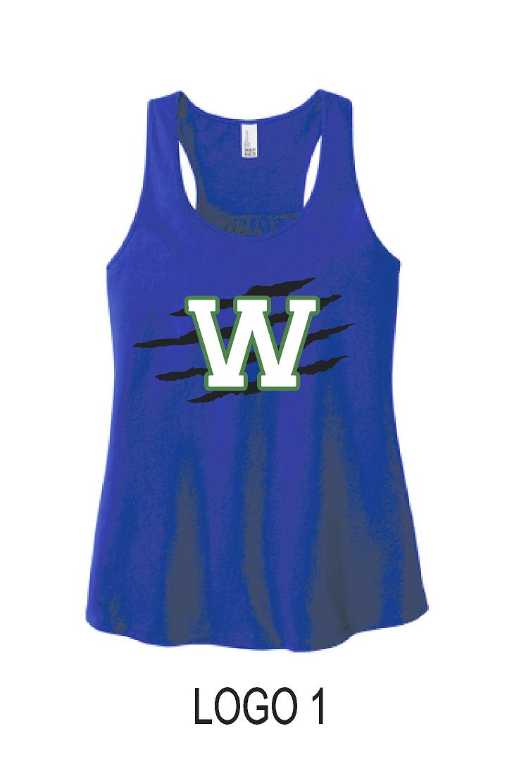 WLB Baseball Ladies Tank (P.DT6302)