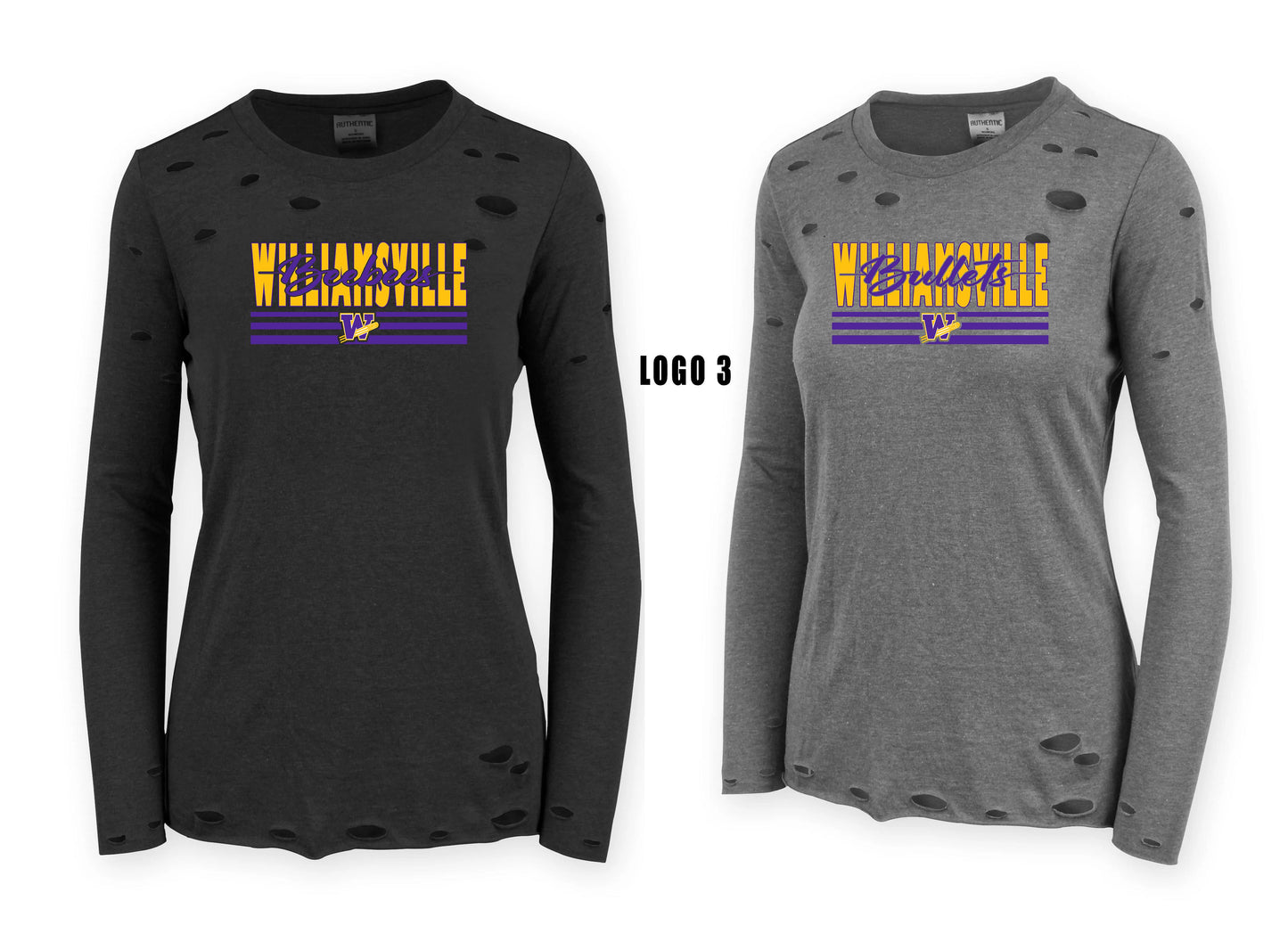 WVSB RIPPED LONG SLEEVE (P.ABB.PATTY)