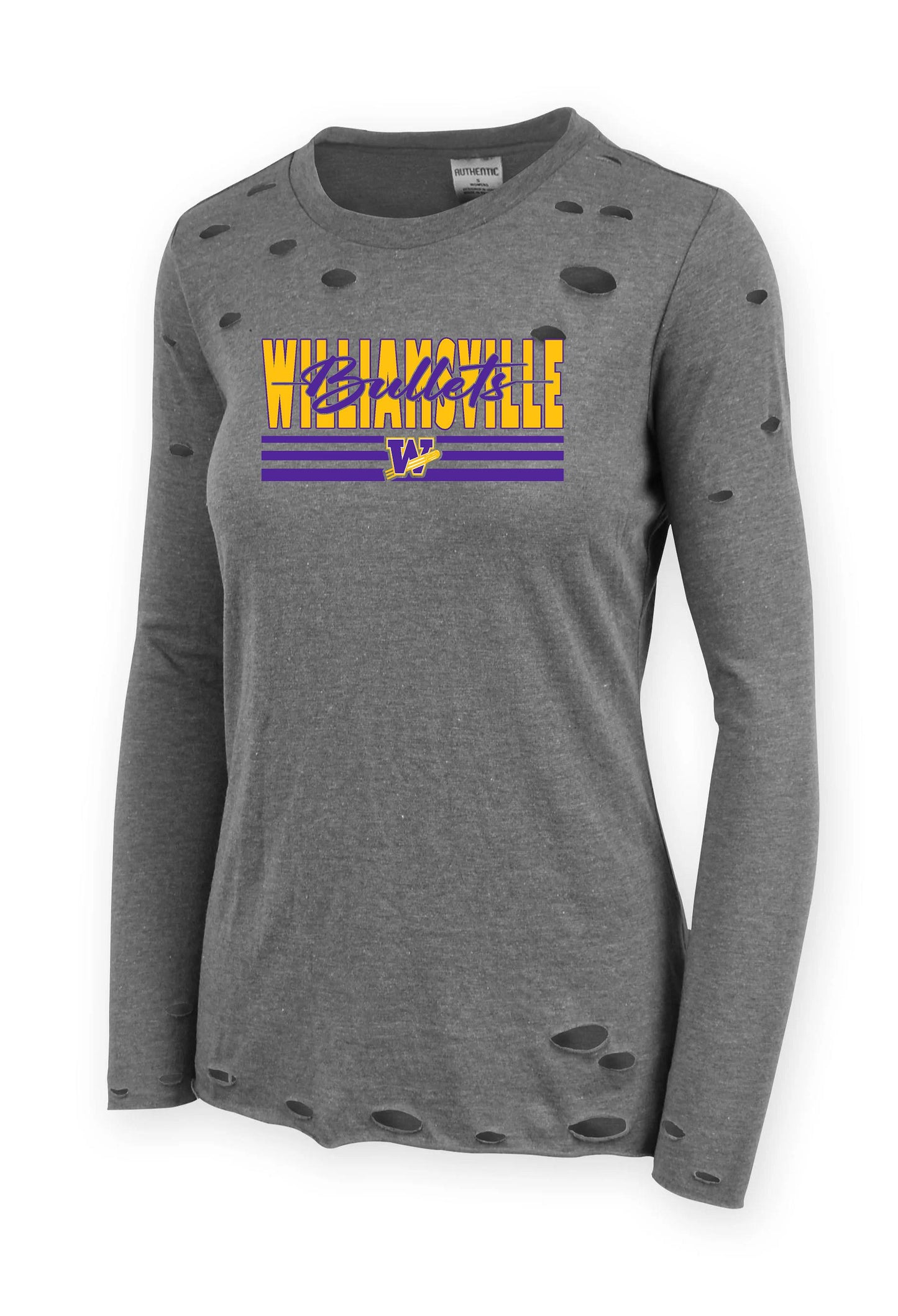 WVSB RIPPED LONG SLEEVE (P.ABB.PATTY)