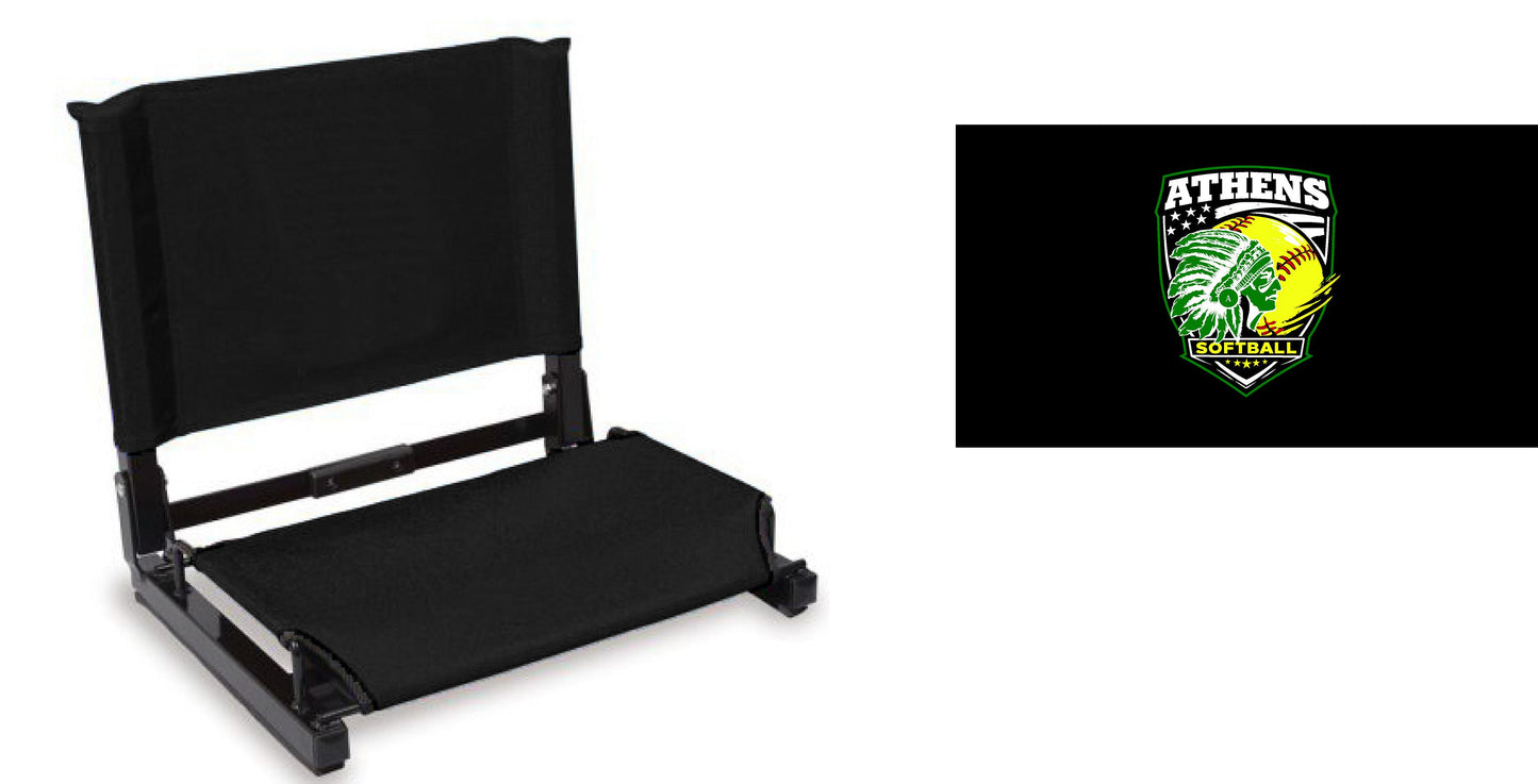 Athens High School Softball Athletic Specialties Stadium Seat (P.E171308)