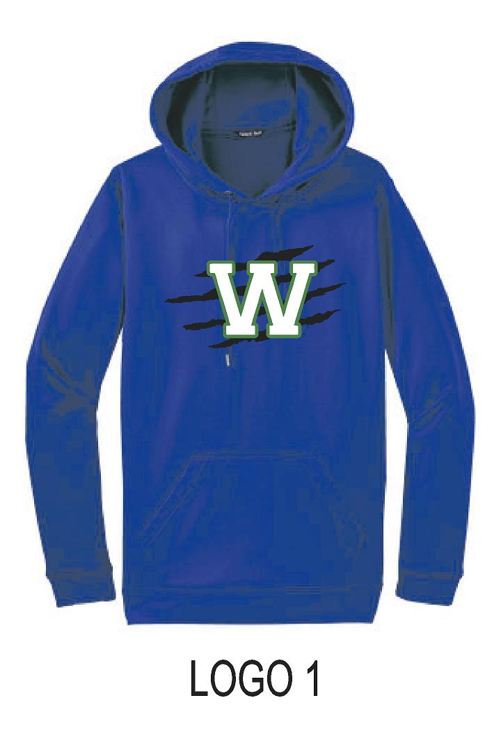 WLB Baseball Unisex Performance Hoodie (P.F244)
