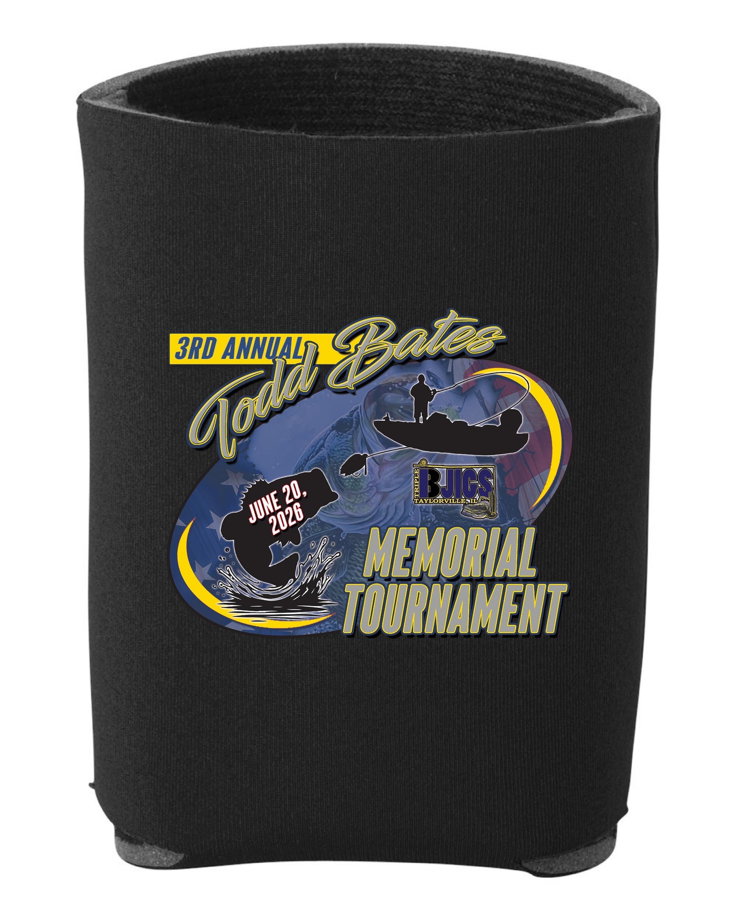 3rd Annual Todd Bates Memorial Tournament Can Holder (P. FT001)