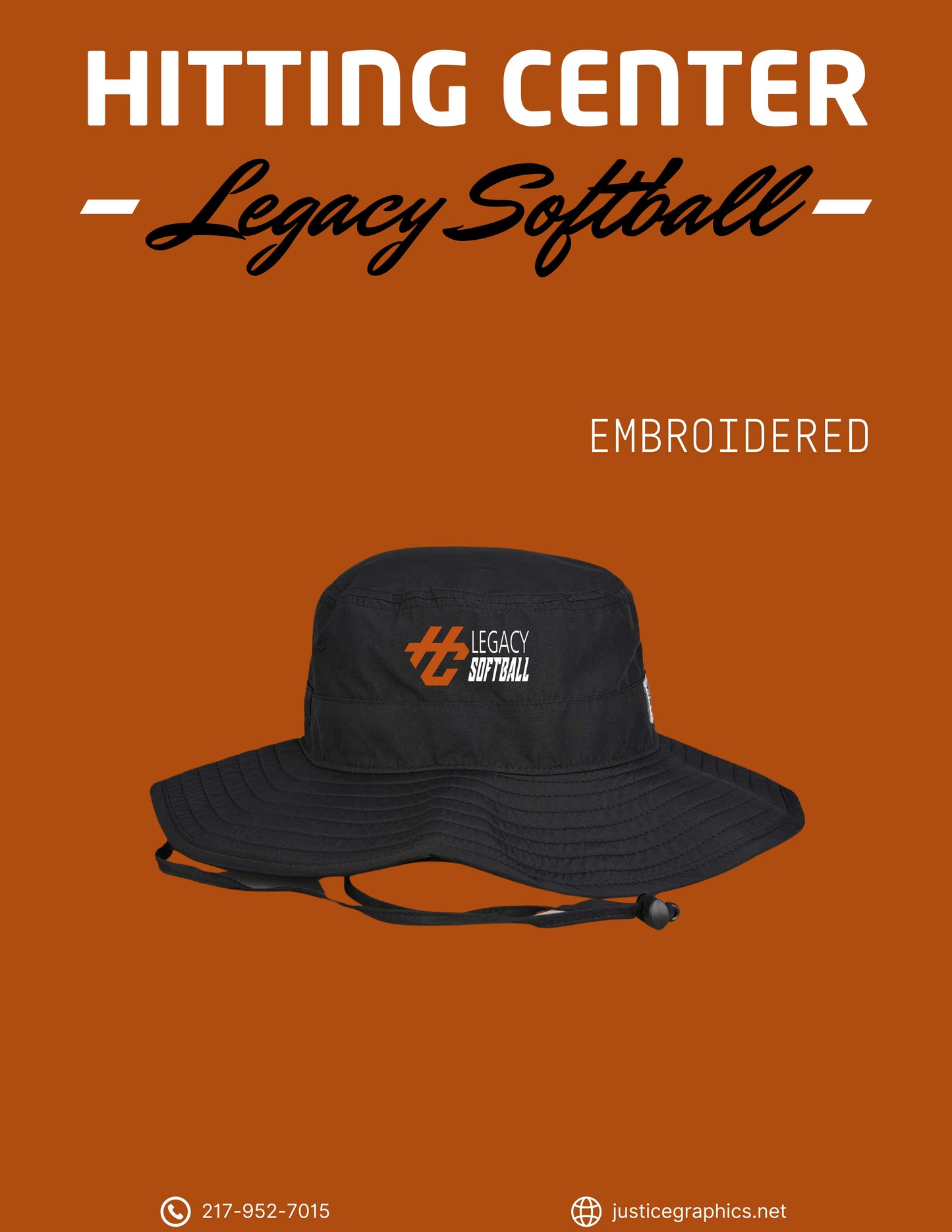 Hitting Center Legacy Softball BUCKET HAT (E.GB400)