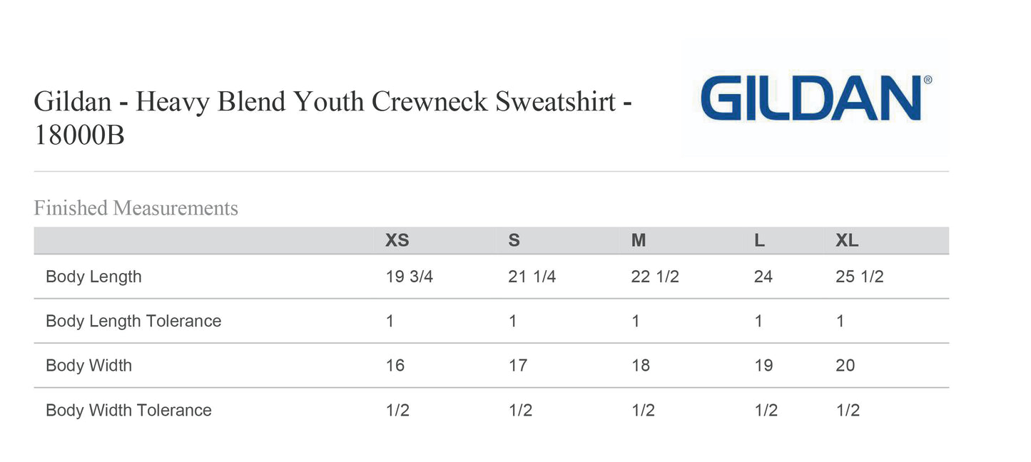 PETERSBURG JAYS 9U BASEBALL UNISEX Crewneck Sweatshirt (P.18000/18000B)