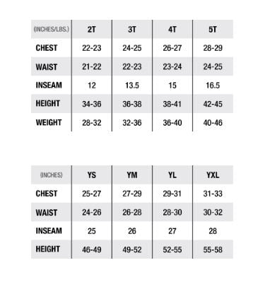 PP CARDINALS GAST KIDS HENLEY HOODIE (E.ABB.)