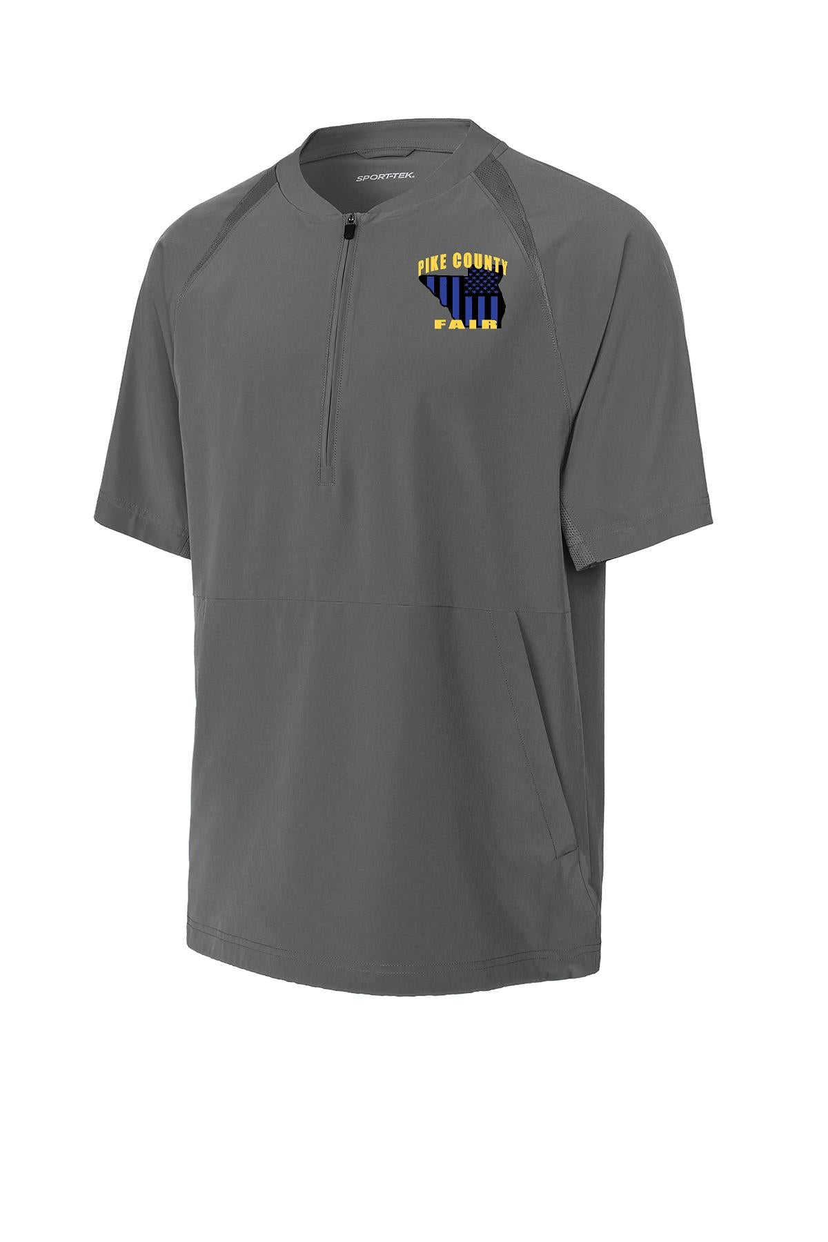 PIKE COUNTRY TRACTOR PULL Sport-Tek® Repeat 1/2-Zip Short Sleeve Jacket (E.JST489)
