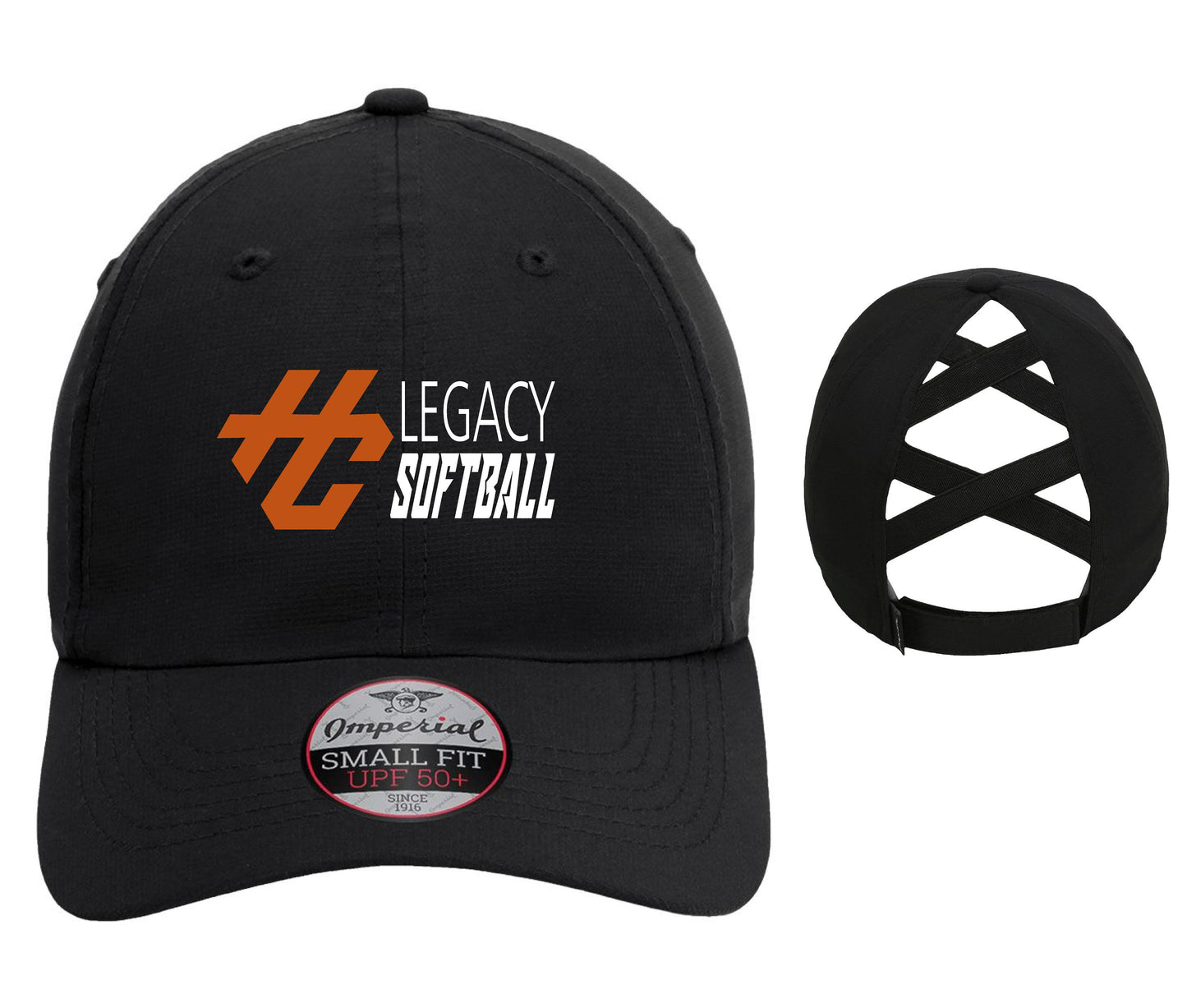 Hitting Center Legacy Softball Imperial - The Hinsen Performance Ponytail Cap - (E.L338)