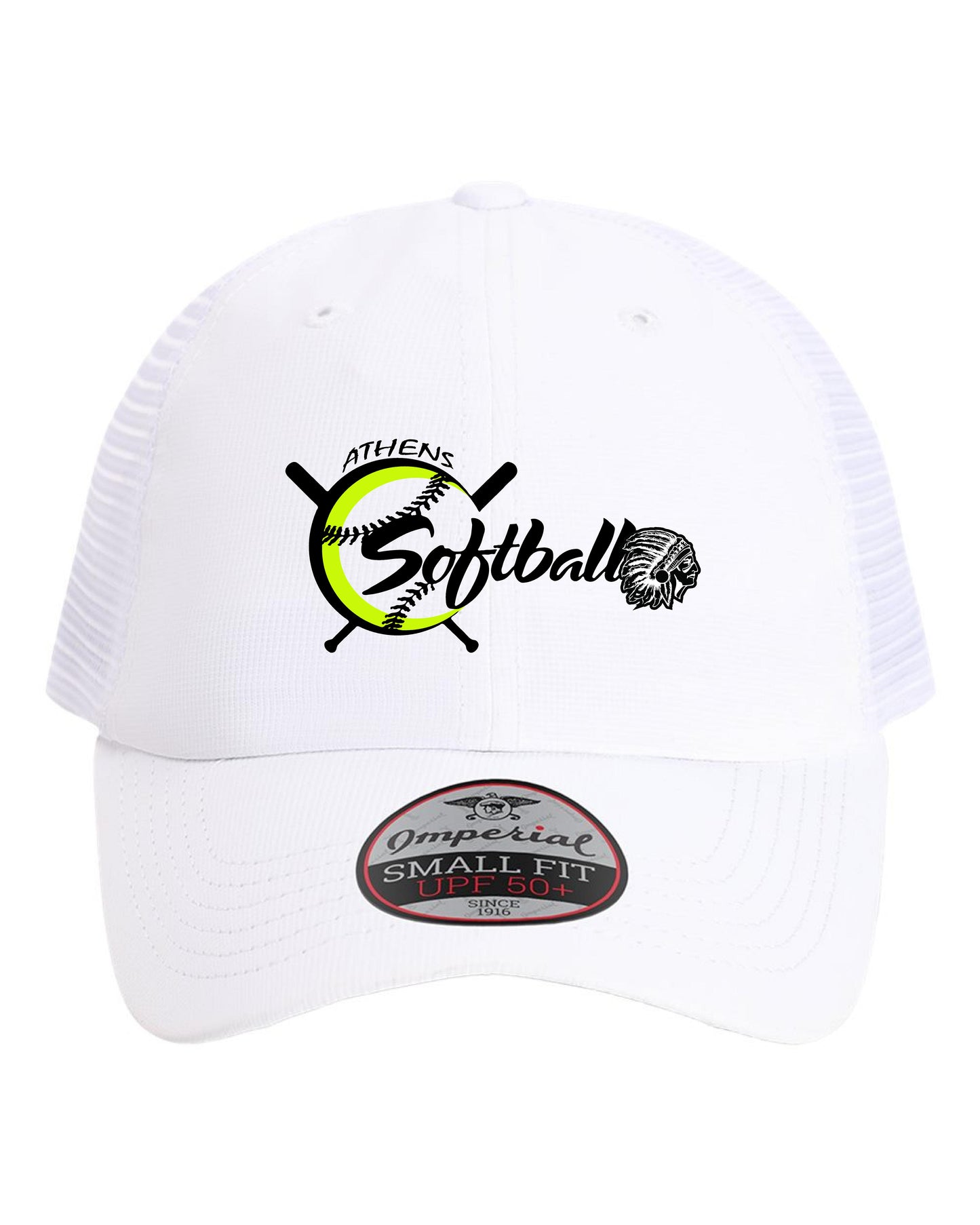 ATHENS JUNIOR HIGH SOFTBALL Imperial - The Hinsen Performance Ponytail Cap - (E.L338)