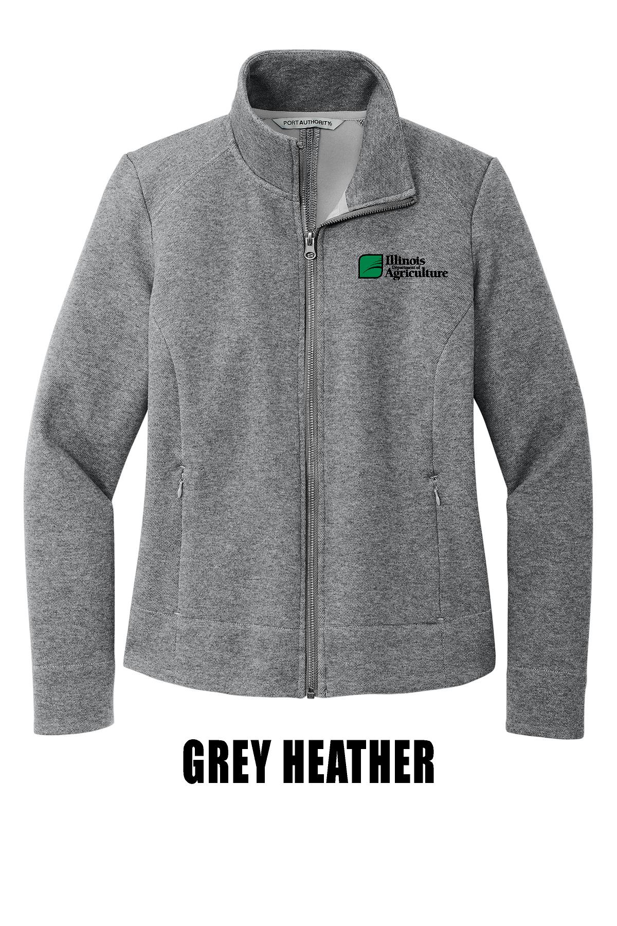 Illinois Department of Agriculture Port Authority® LADIES Network Fleece Jacket (E.L422)