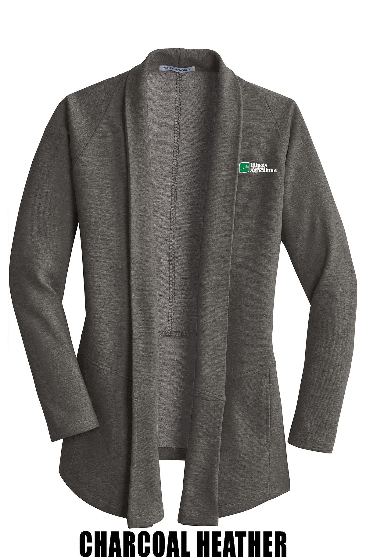 Illinois Department of Agriculture Port Authority® Women's Interlock Cardigan (E.L807)