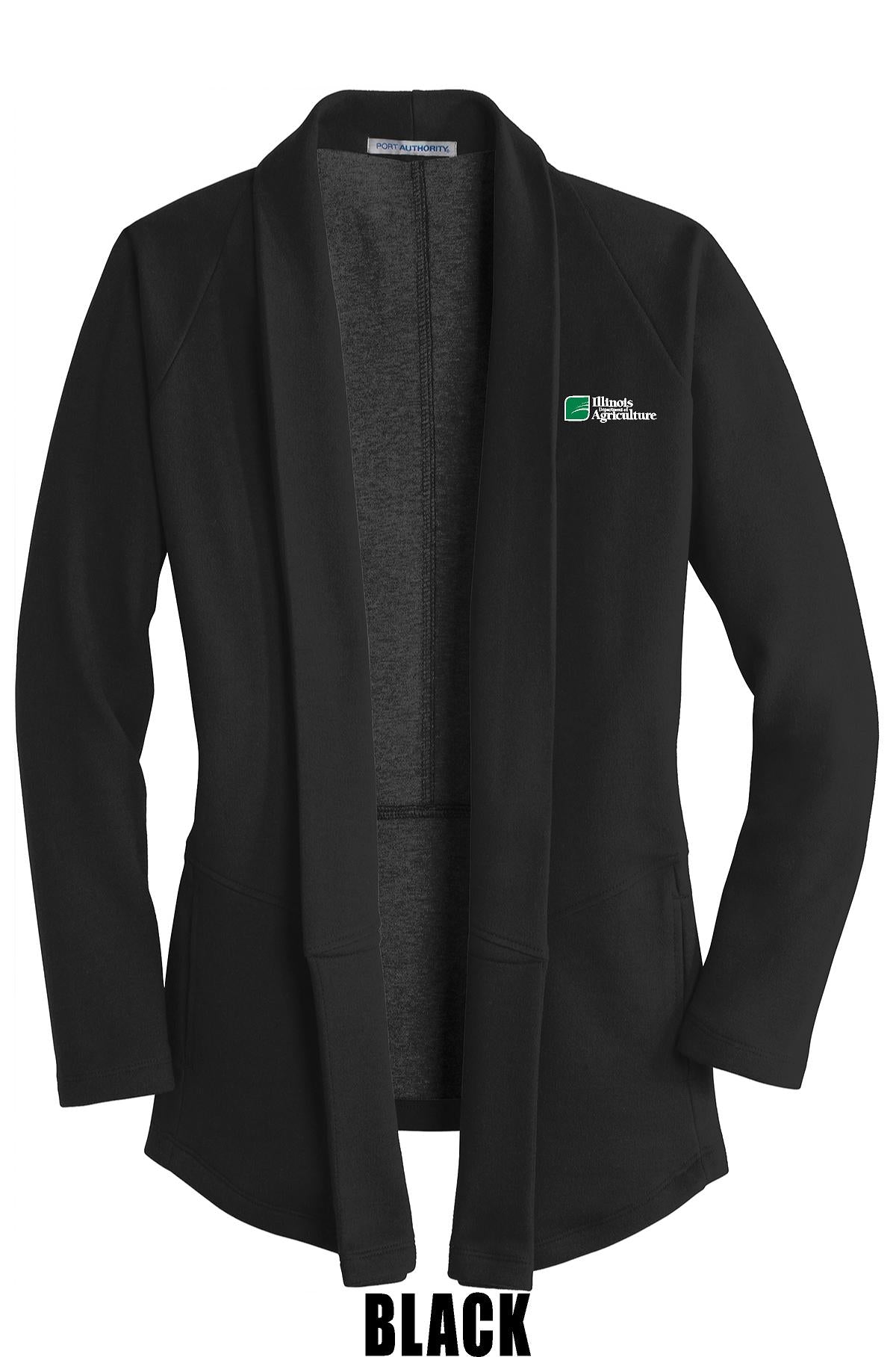 Illinois Department of Agriculture Port Authority® Women's Interlock Cardigan (E.L807)