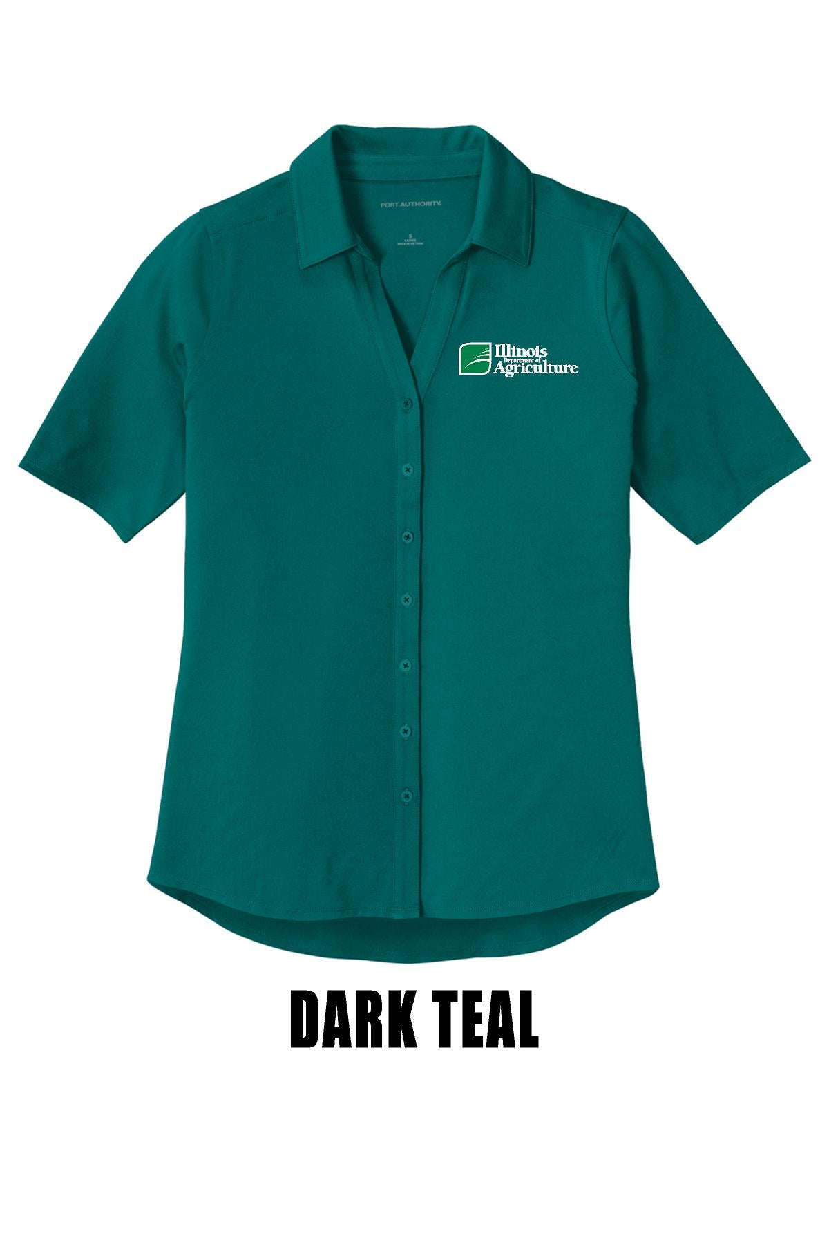 Illinois Department of Agriculture Port Authority® Women's City Stretch Top (E. LK682)